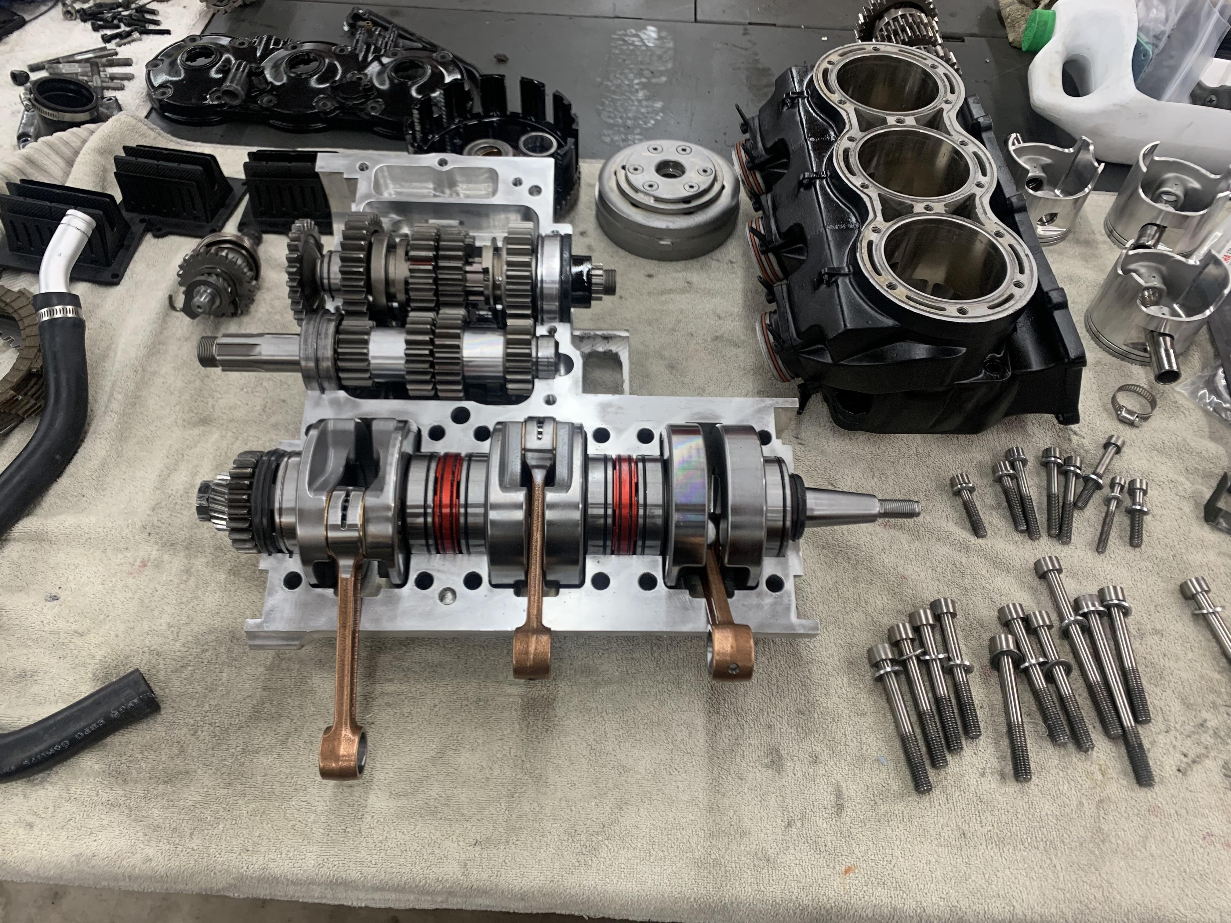 Triple Cylinder Banshee Engine r/ATV