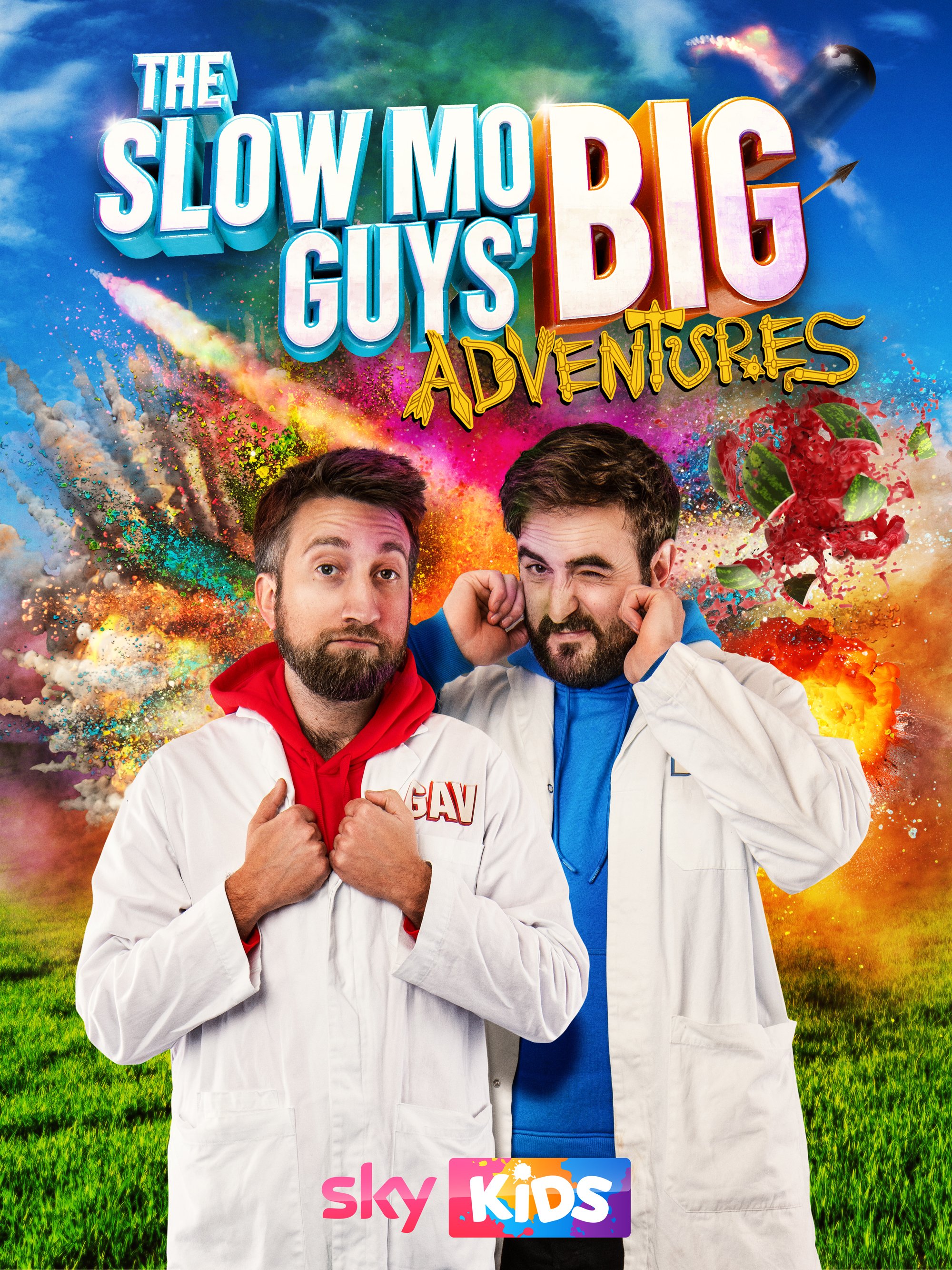 The Slow Mo Guys Big Adventures TV show (!!) now on Sky Kids in the