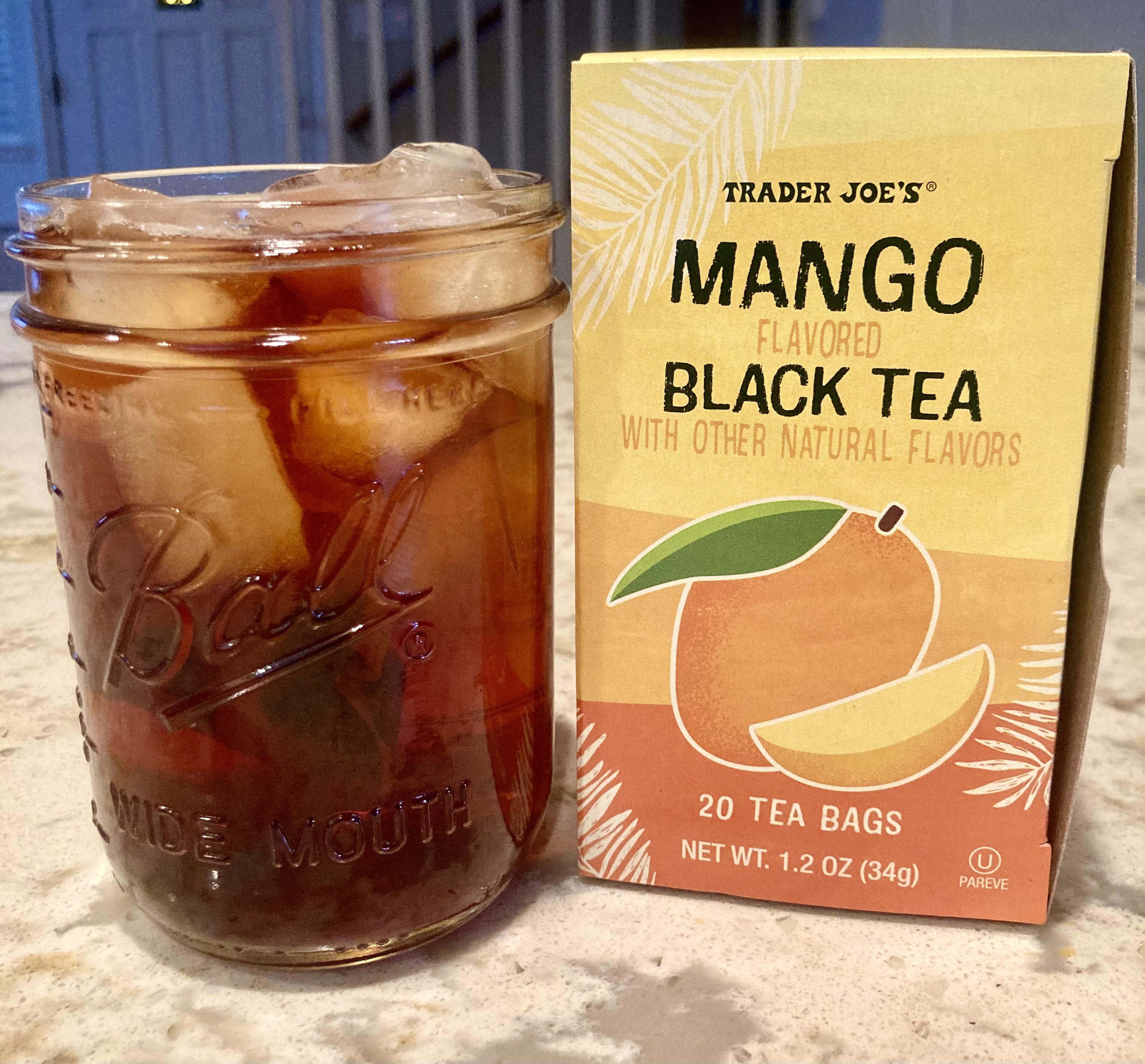 Mango Black Tea iced is amazing!!! r/traderjoes