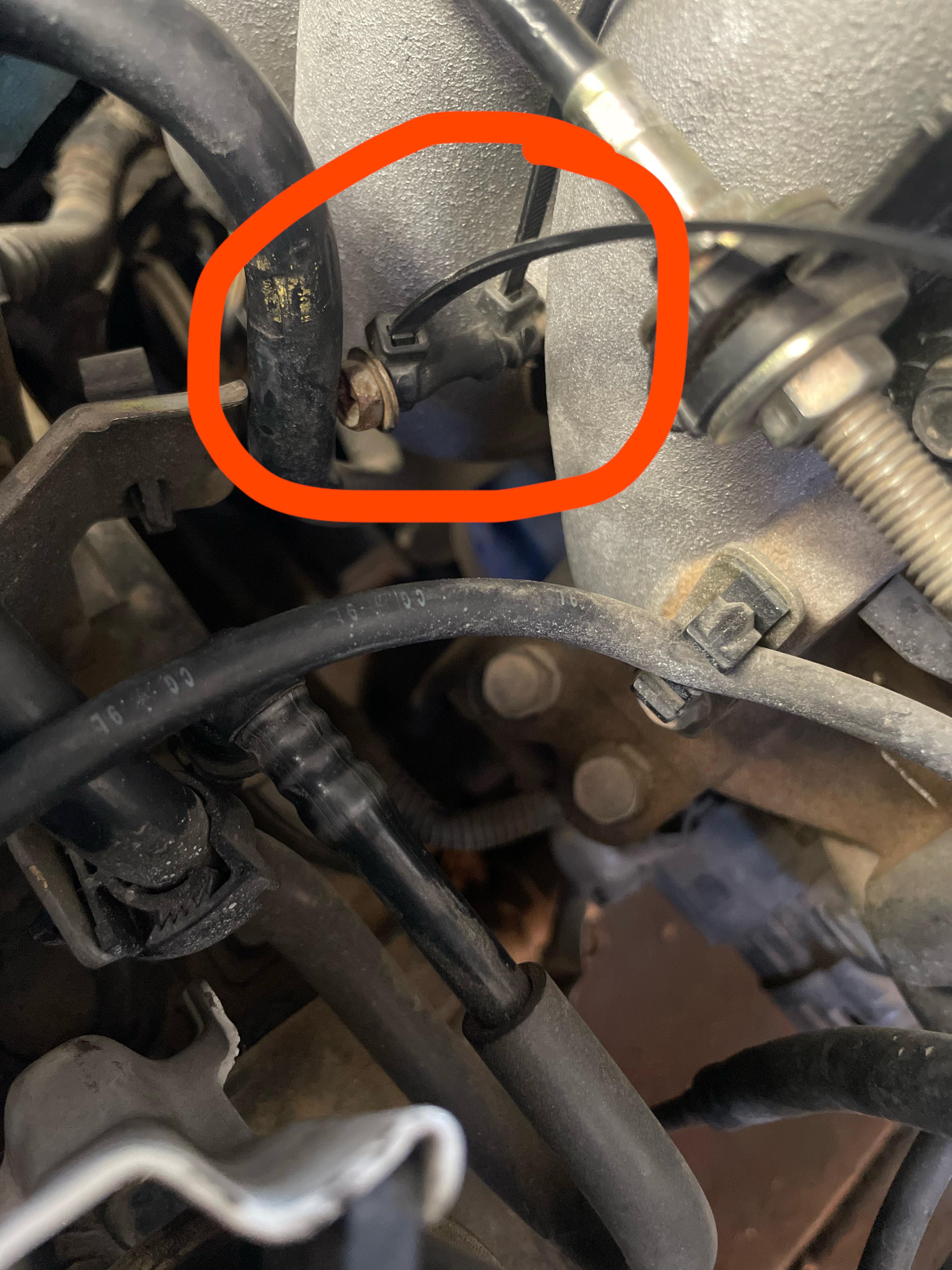 Blue Nb Miata Vacuum Hoses