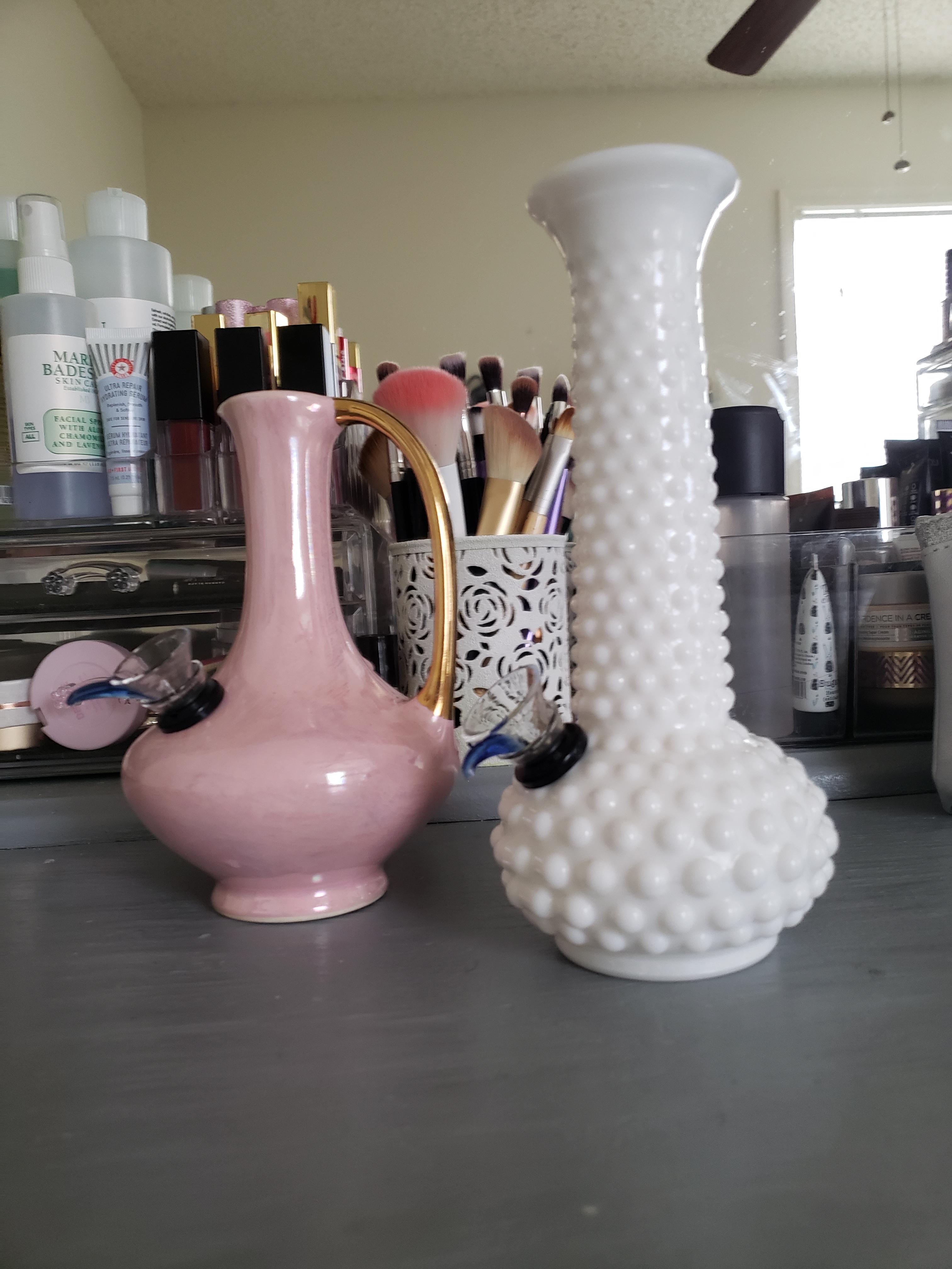 My most recent creations. Fun vintage finds! r/Bongs