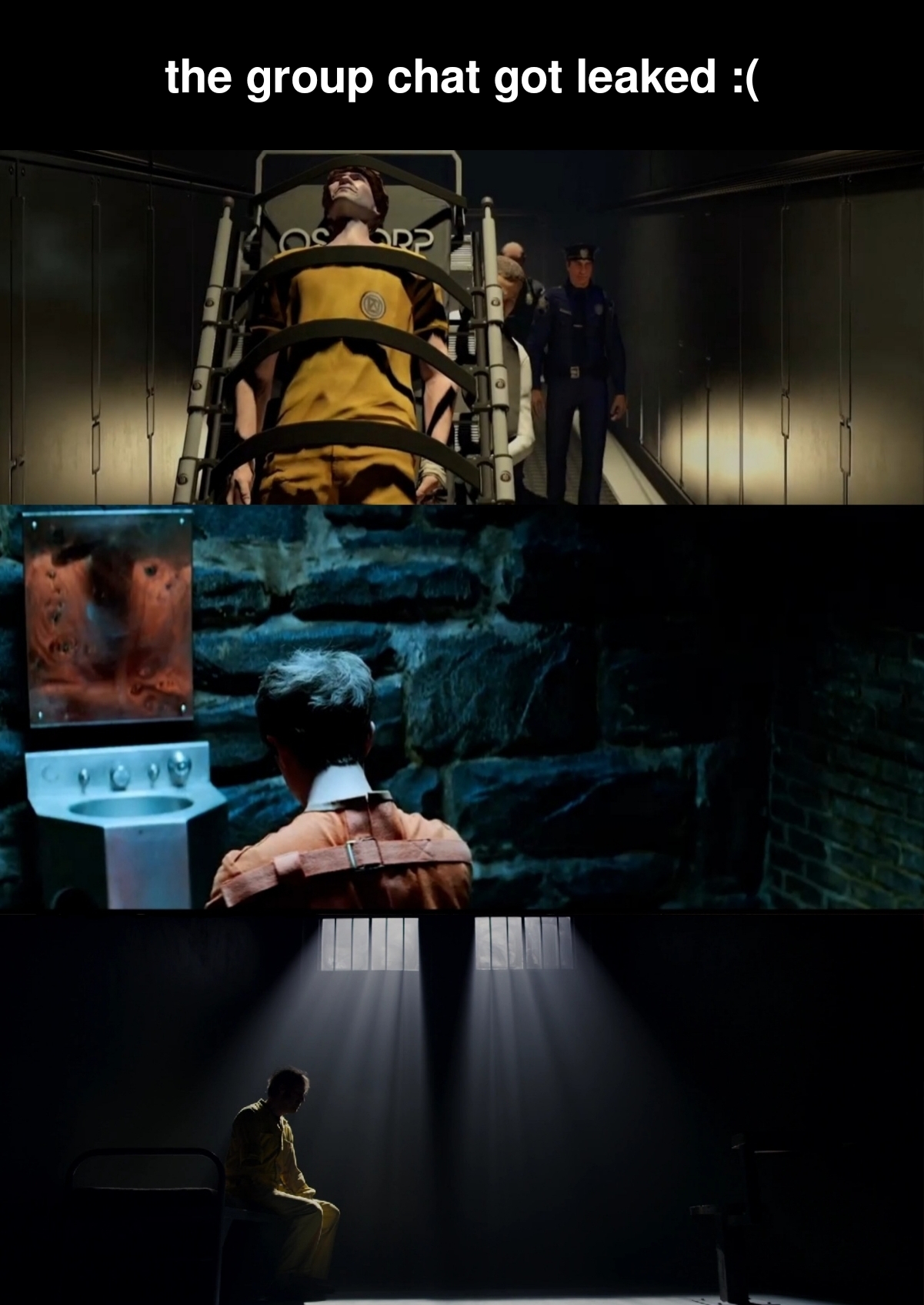 The group chat got leaked :( : amazingmemes