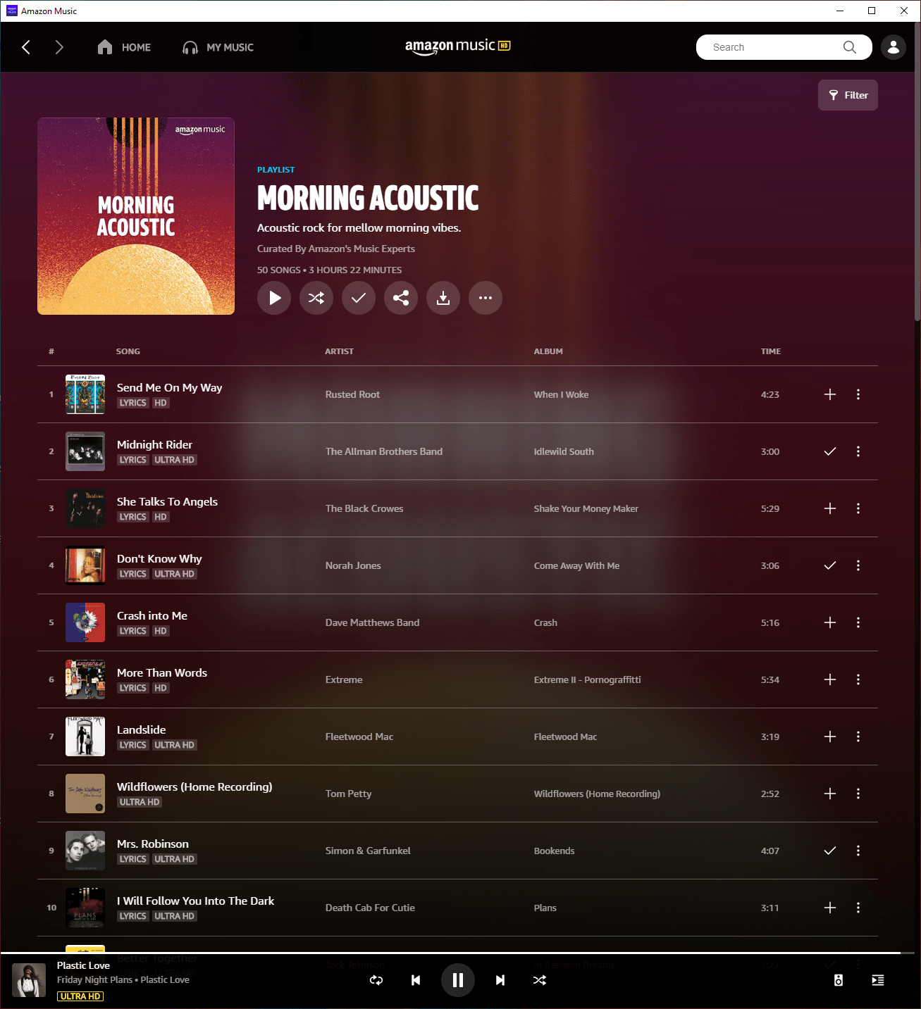 I cant clear my song history on amazon music AmazonMusic
