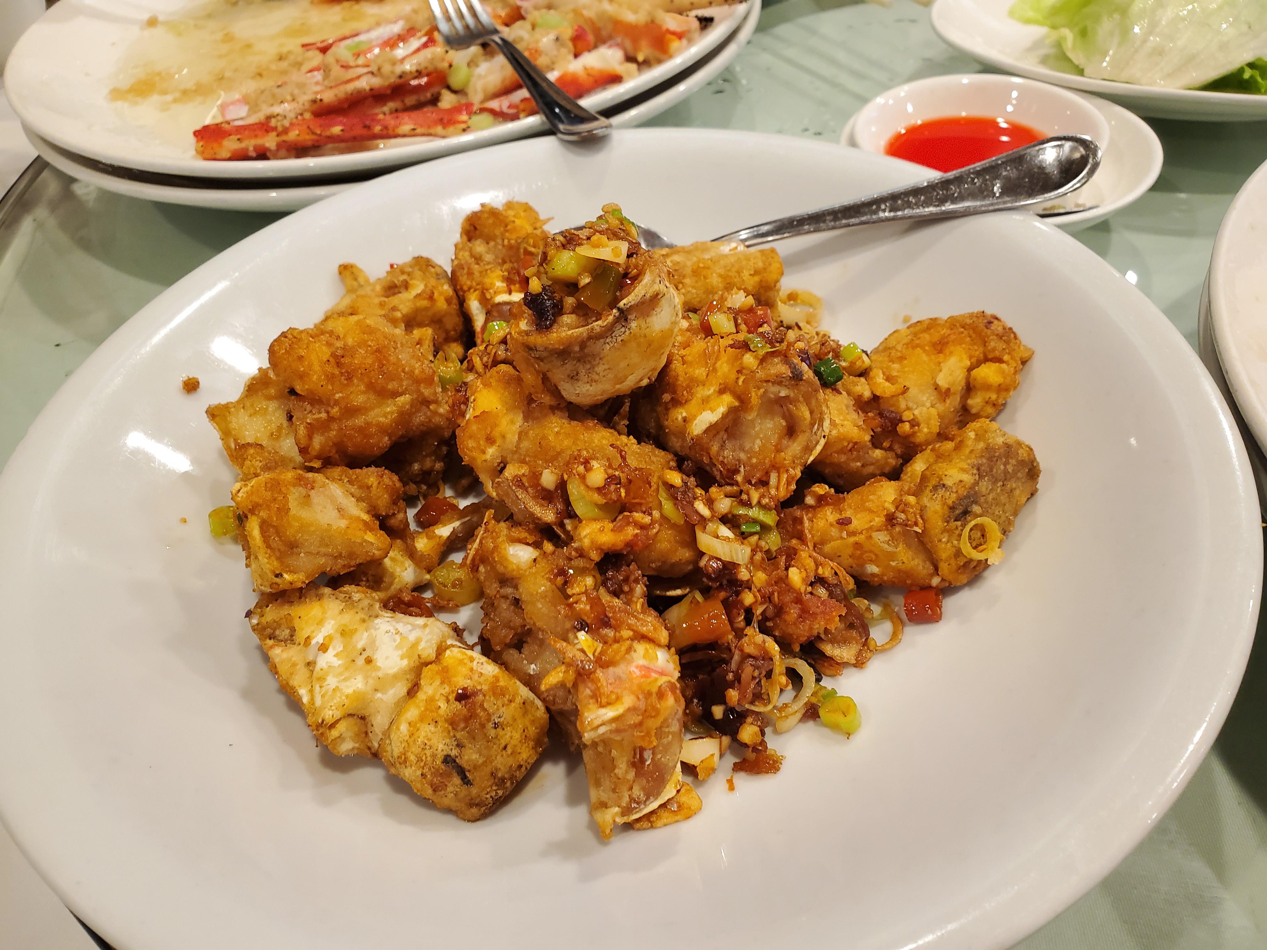 Fried King Crab Knuckles r/chinesefood