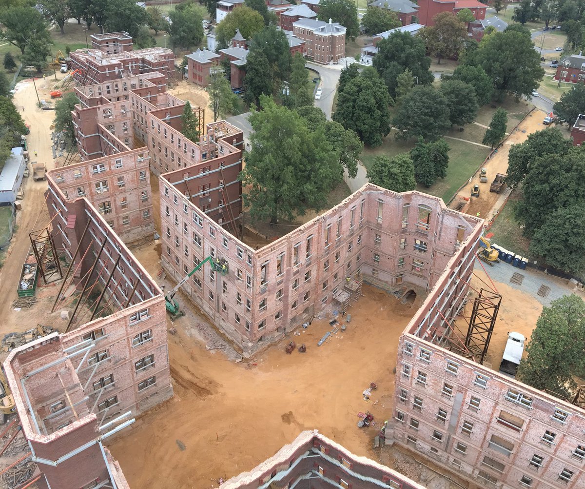 St. Elizabeth's Hospital in DC, hollowed out. [1200x1002] r