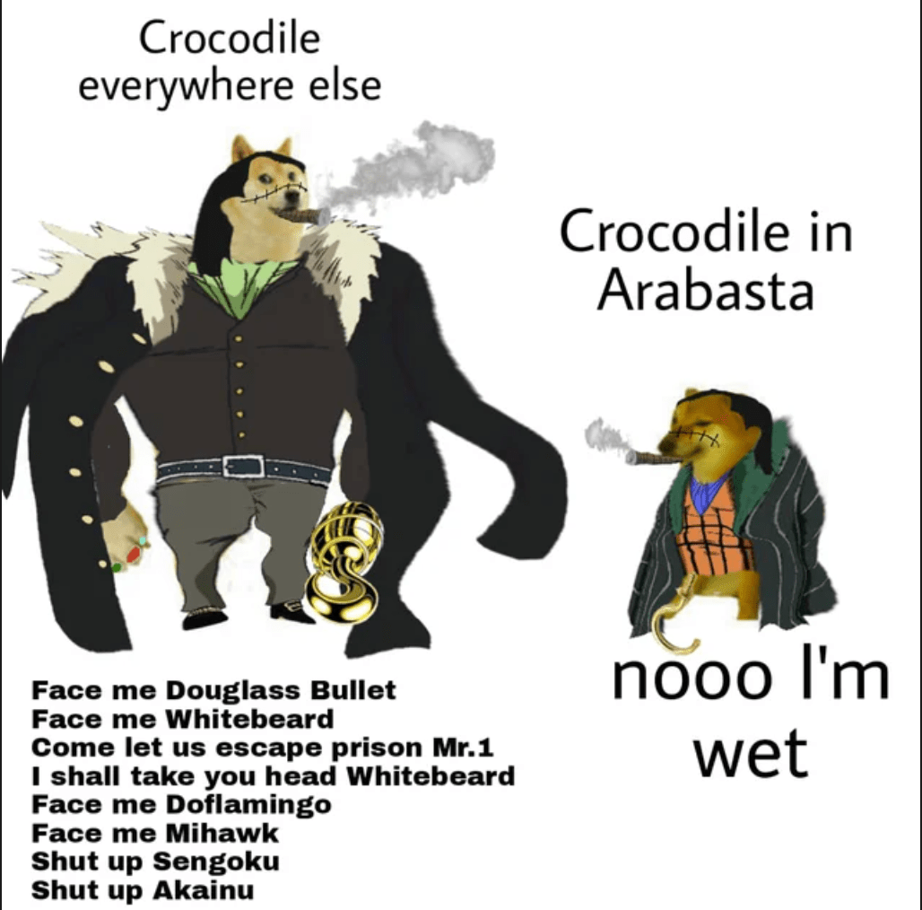 Crocodile moment r/OnePiece