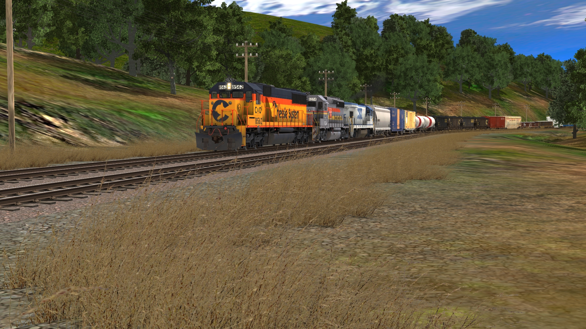 [Trainz] Early CSX action on the Baltimore to Connellsville Route r