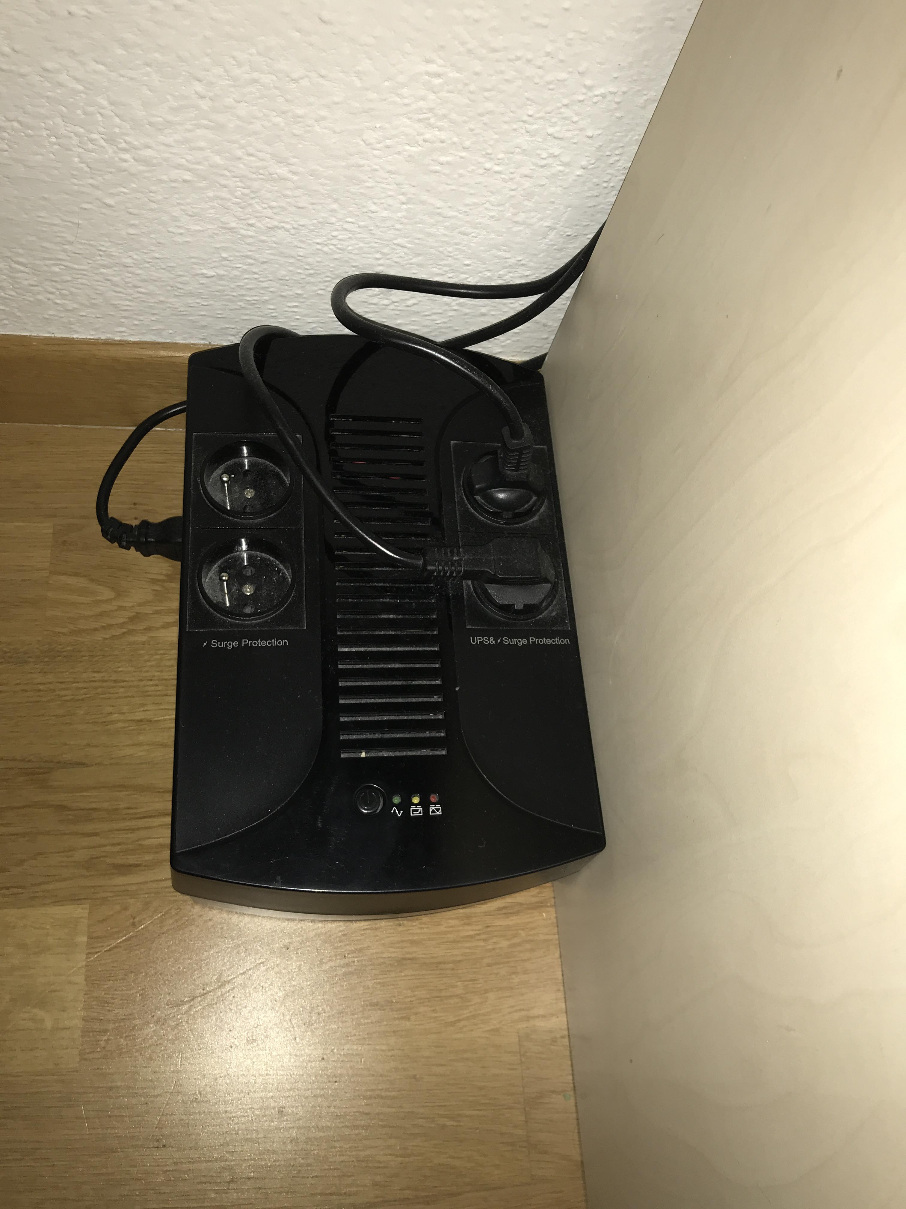 I’m in a power outage and my ups failed. My pc costs 3000€ and I don’t