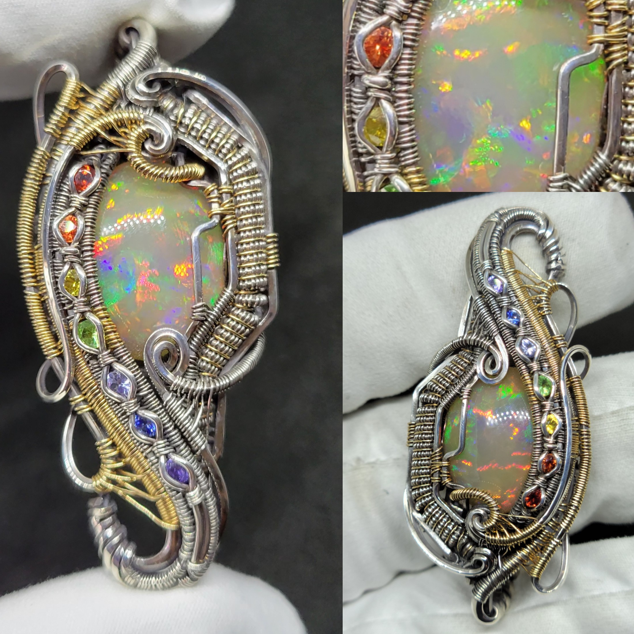 Reddit gets to see it first!! My latest pendant in Silver and Gold