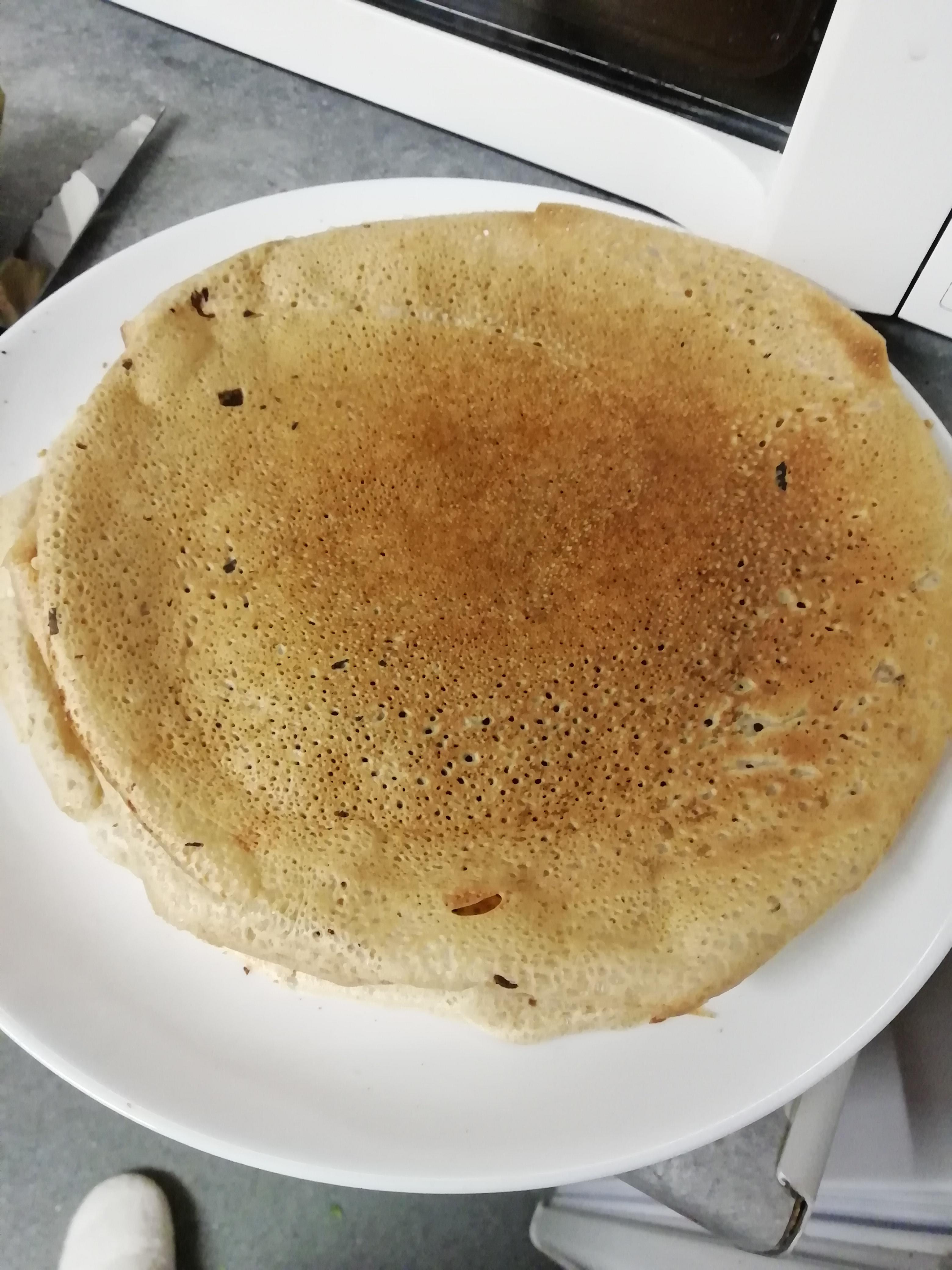 Week 40 Local specialty Buckwheat crêpes (krampouezh eddu) from