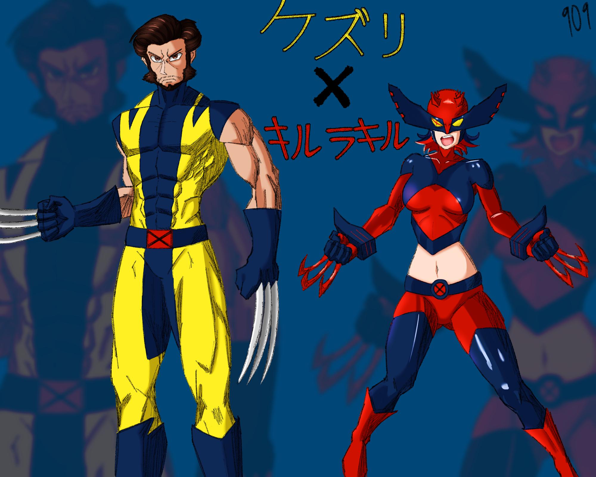 Finally Complete! Ryuko teams up with The Wolverine r/KillLaKill