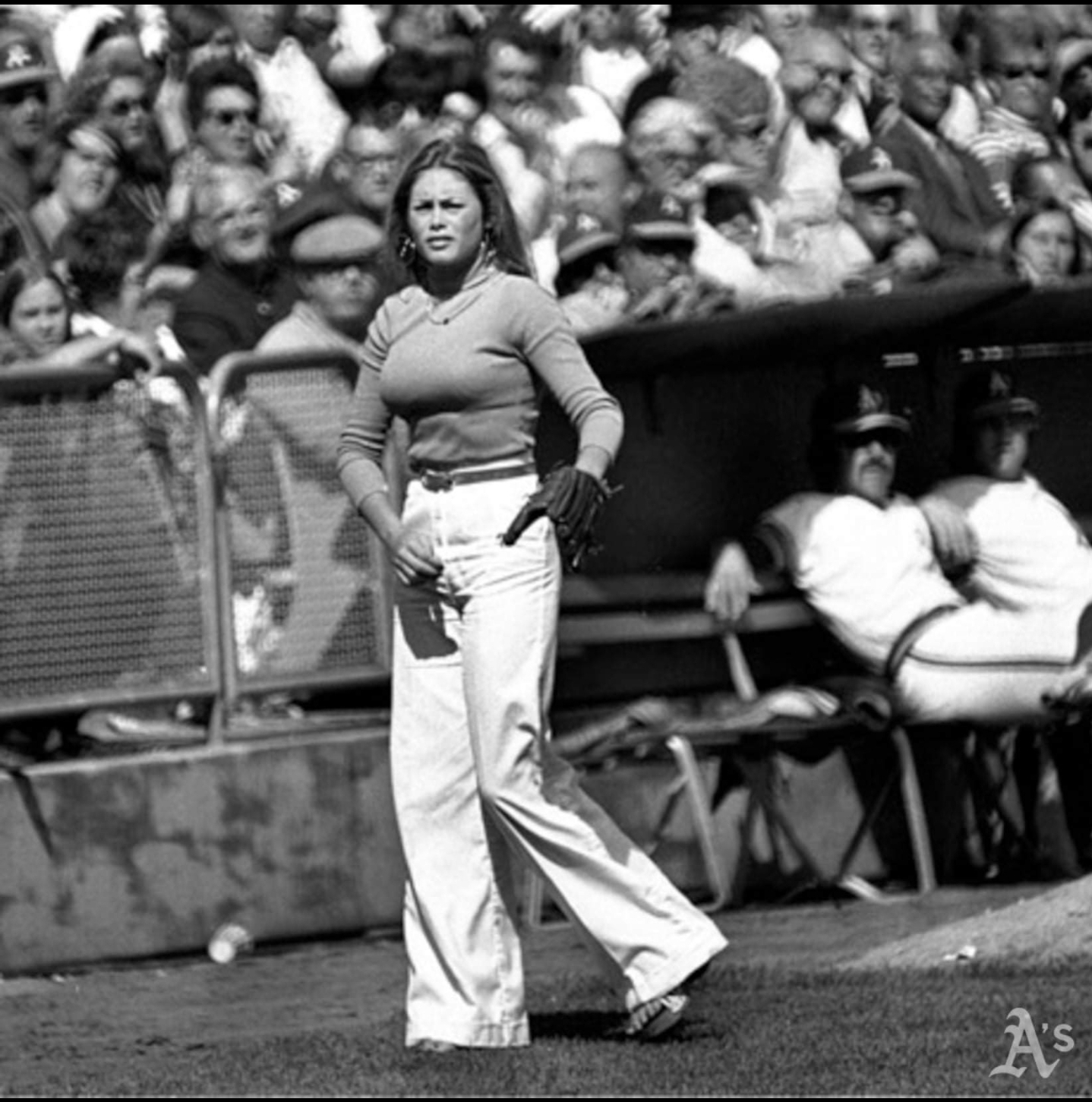 Oakland native Debbi Fields, one of the first bat girls for the A’s in