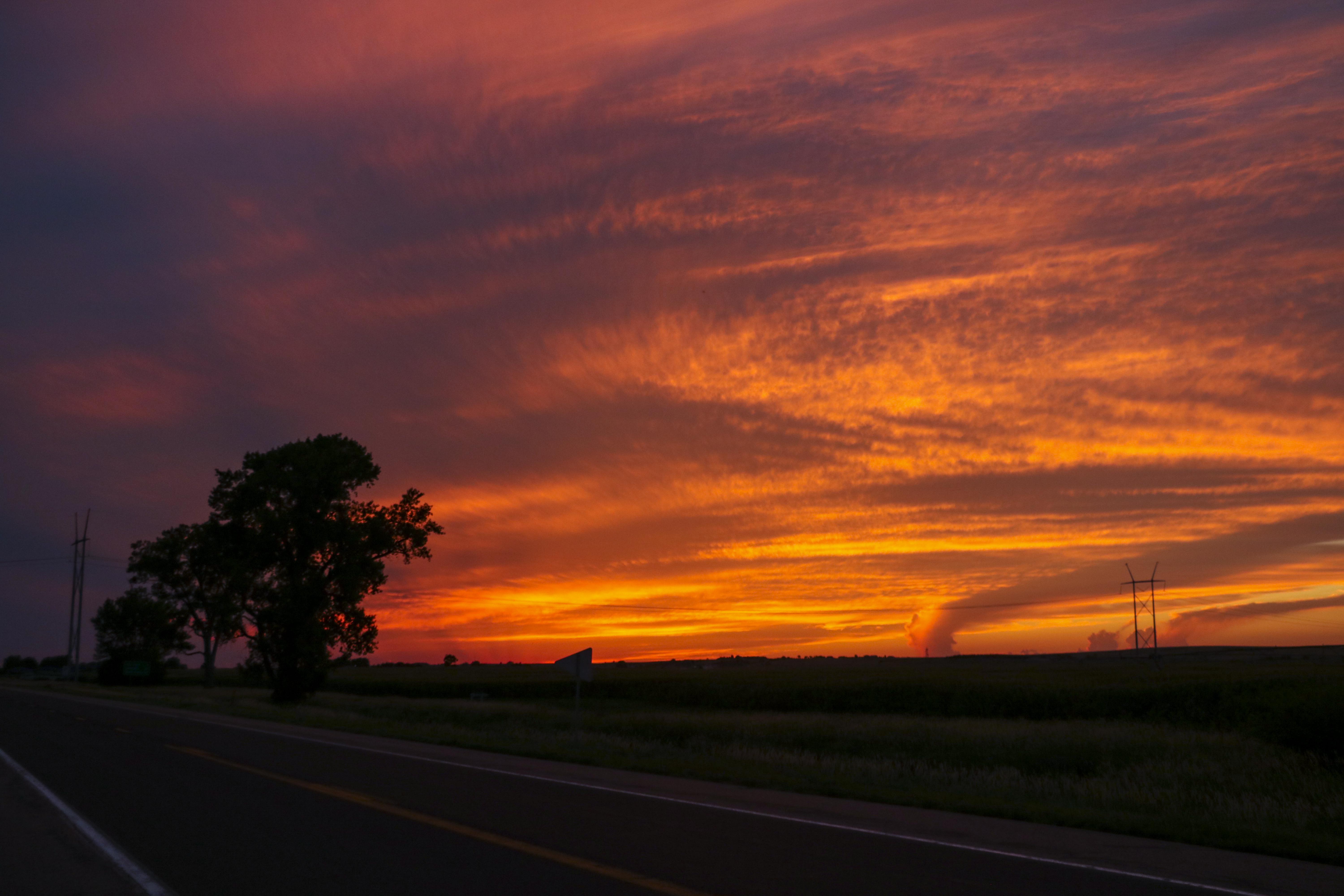 Central Nebraska sunset, 71620 r/Nebraska