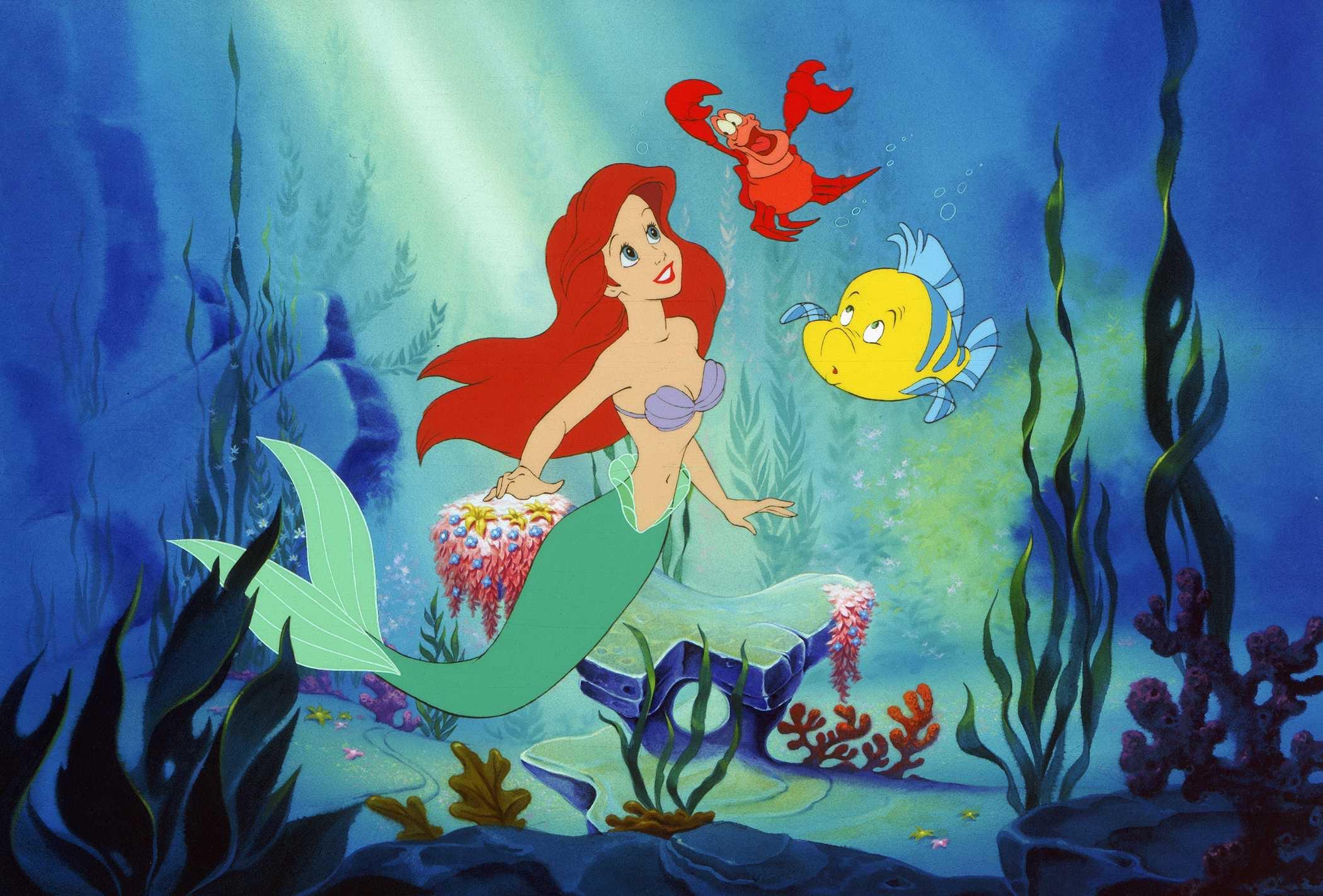 In the Disney classic “ The Little Mermaid”, Ariel is depicted as