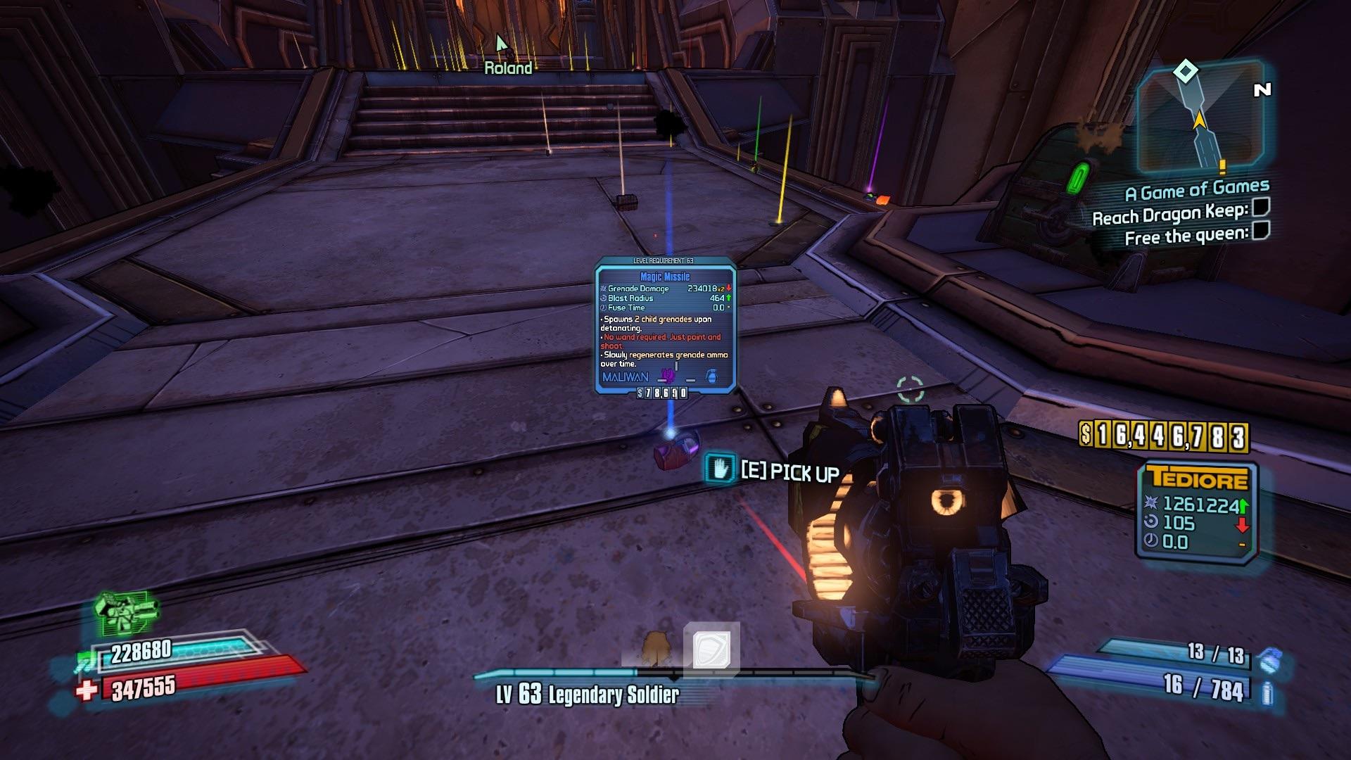 The handsome dragon can drop magic missiles!?!?! r/Borderlands2