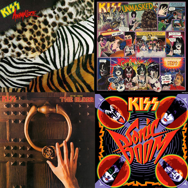 Kiss Album Covers In Order