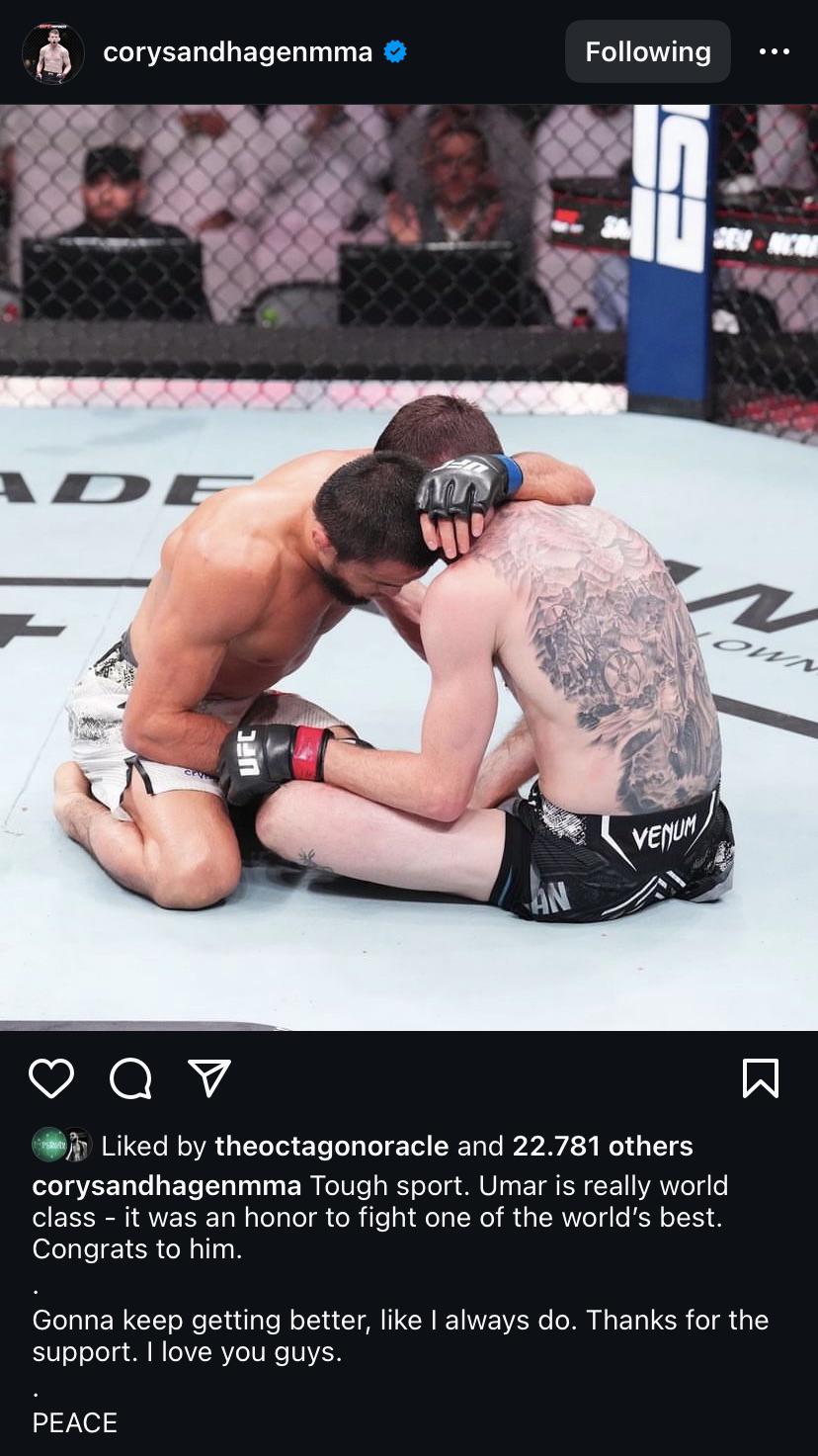 39 best Cory Sandhagen images on Pholder | Ufc, MMA and Mmamemes