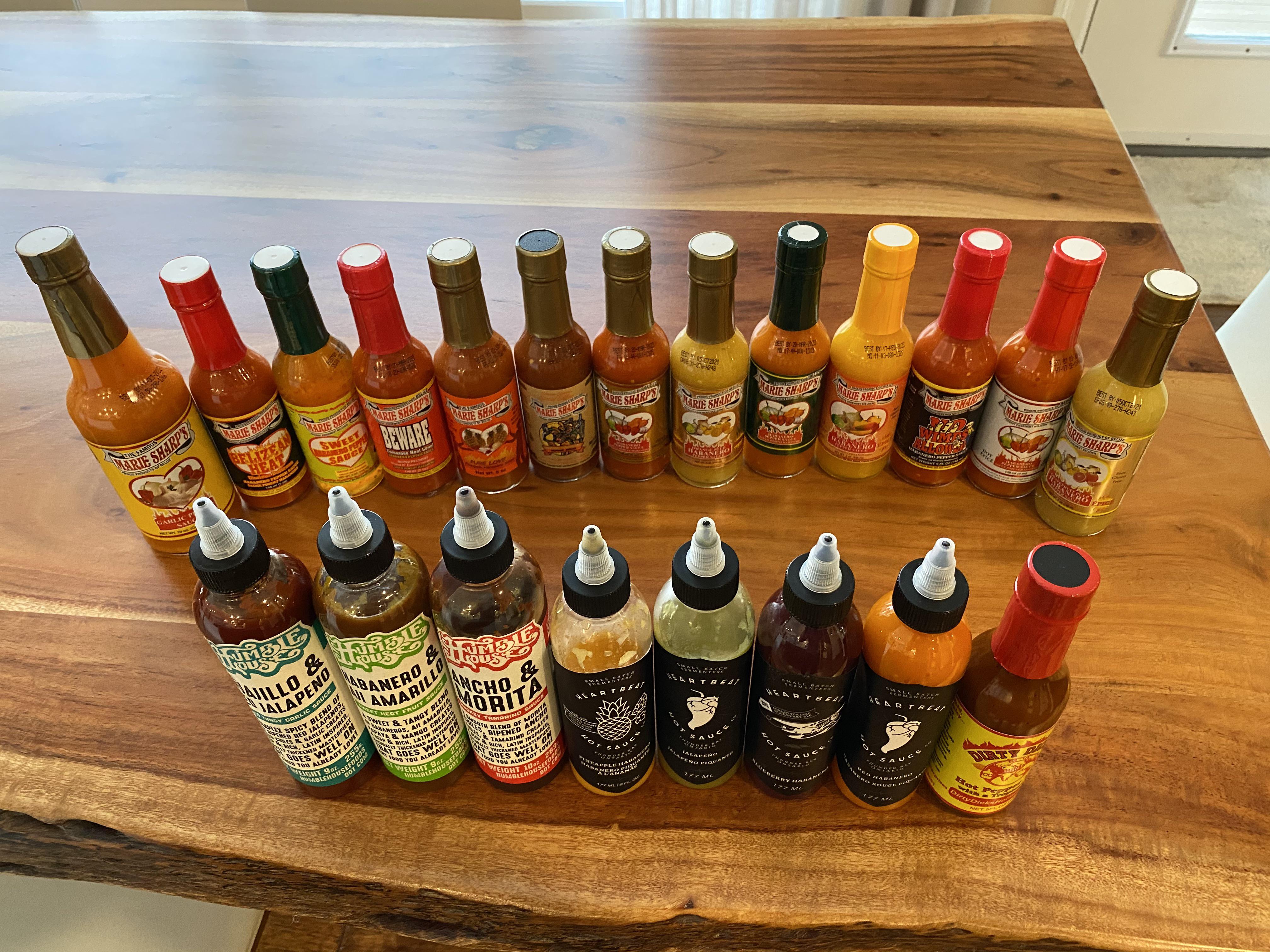 All my sauce orders have been delivered. Thanks for the reviews and