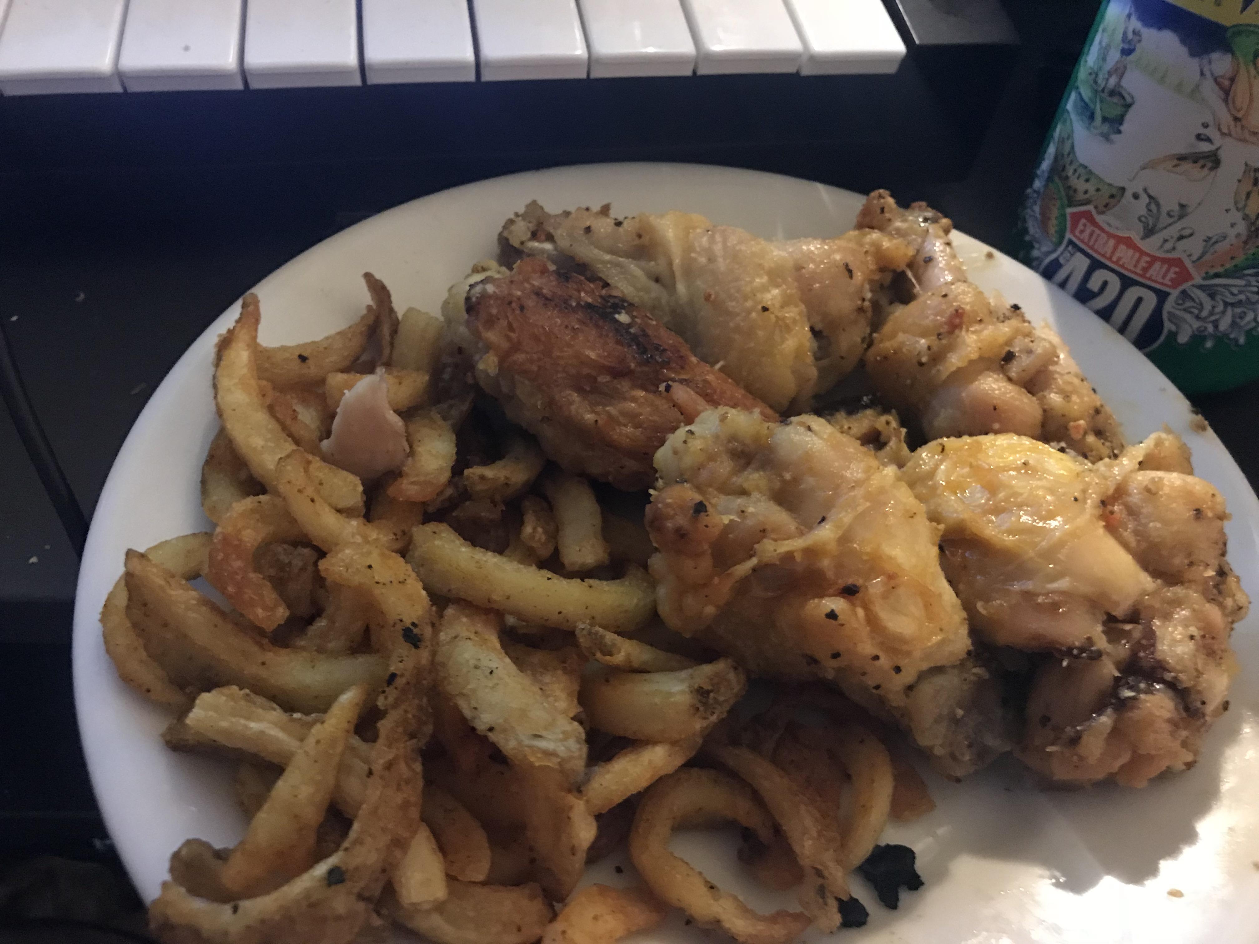 ATL love from ITP, Lemon Pepper Wet from Atlanta with some fries