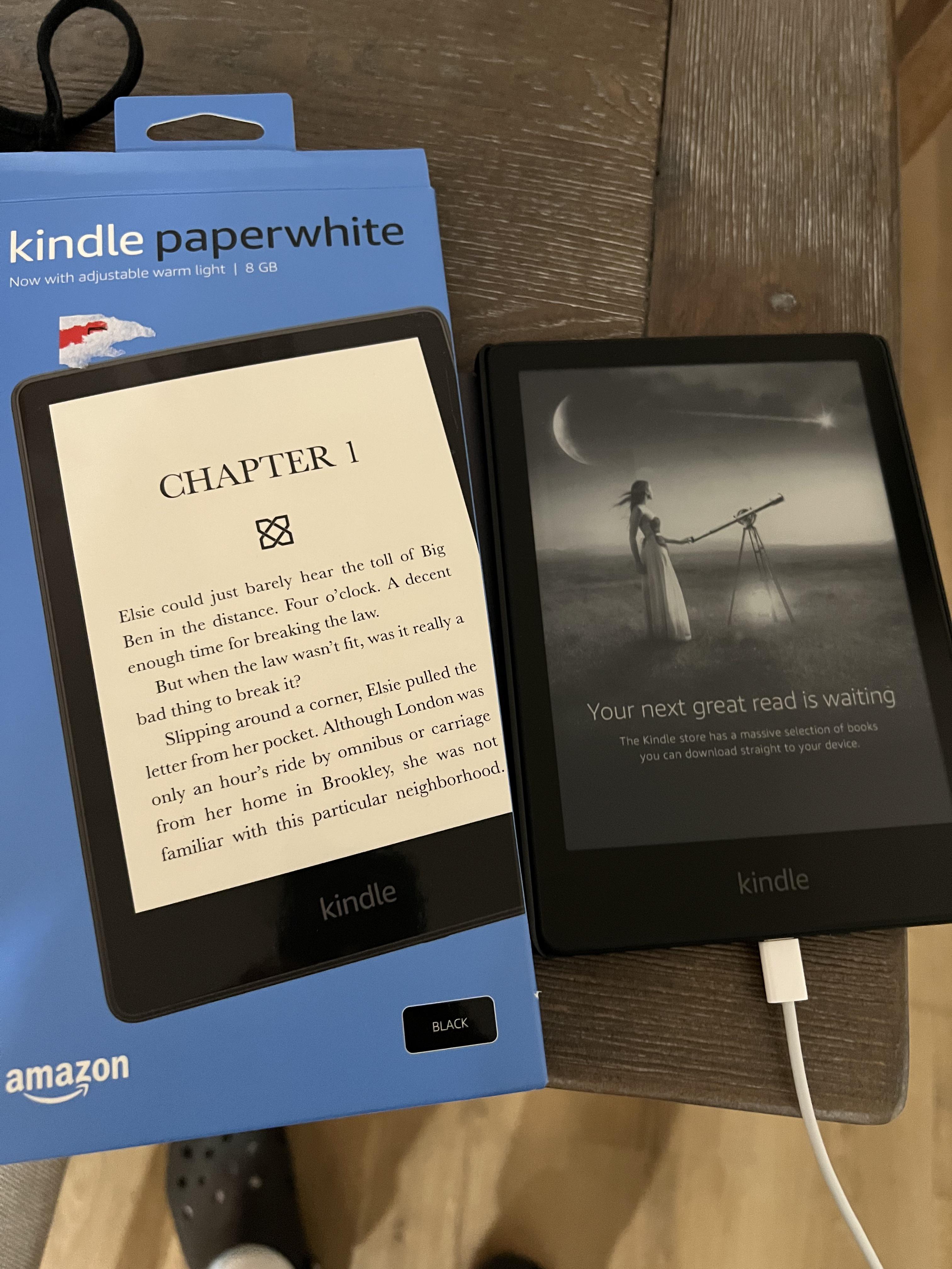 Got the newest 2021 kindle for Black Friday. Upgraded from my 2015