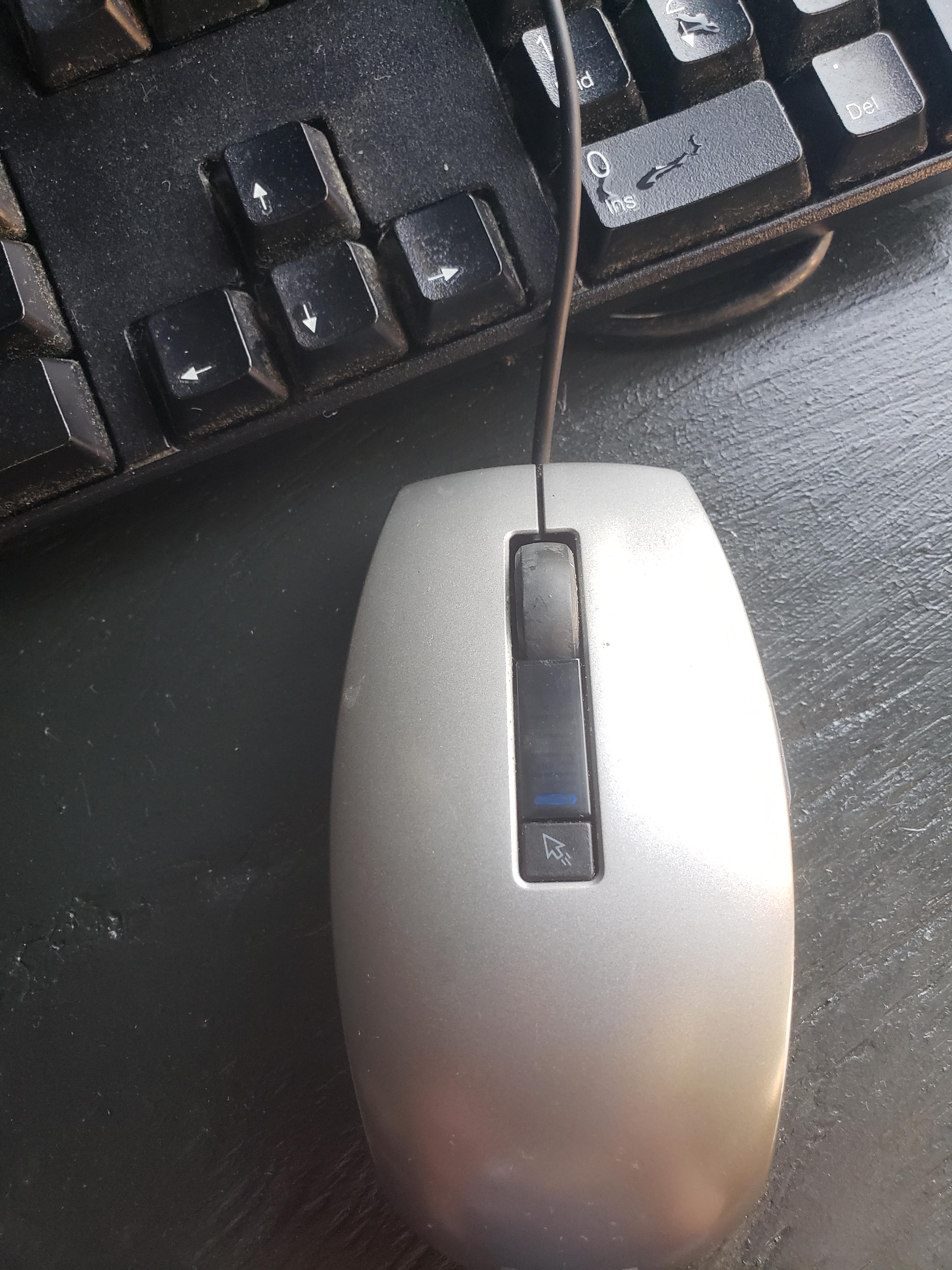 Why does this stock mouse at work have a better shape than all of my