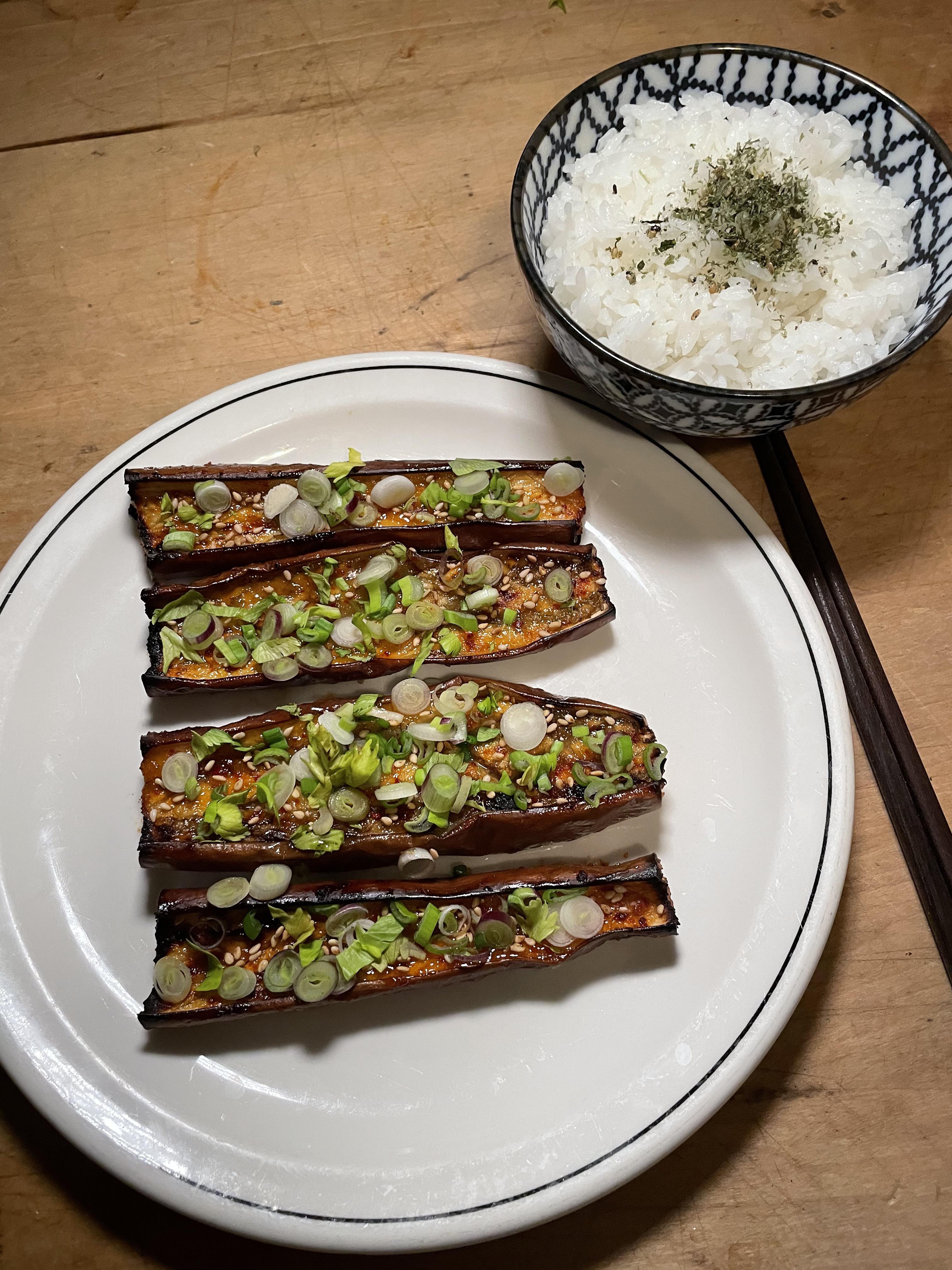 I made nasu dengaku r/JapaneseFood