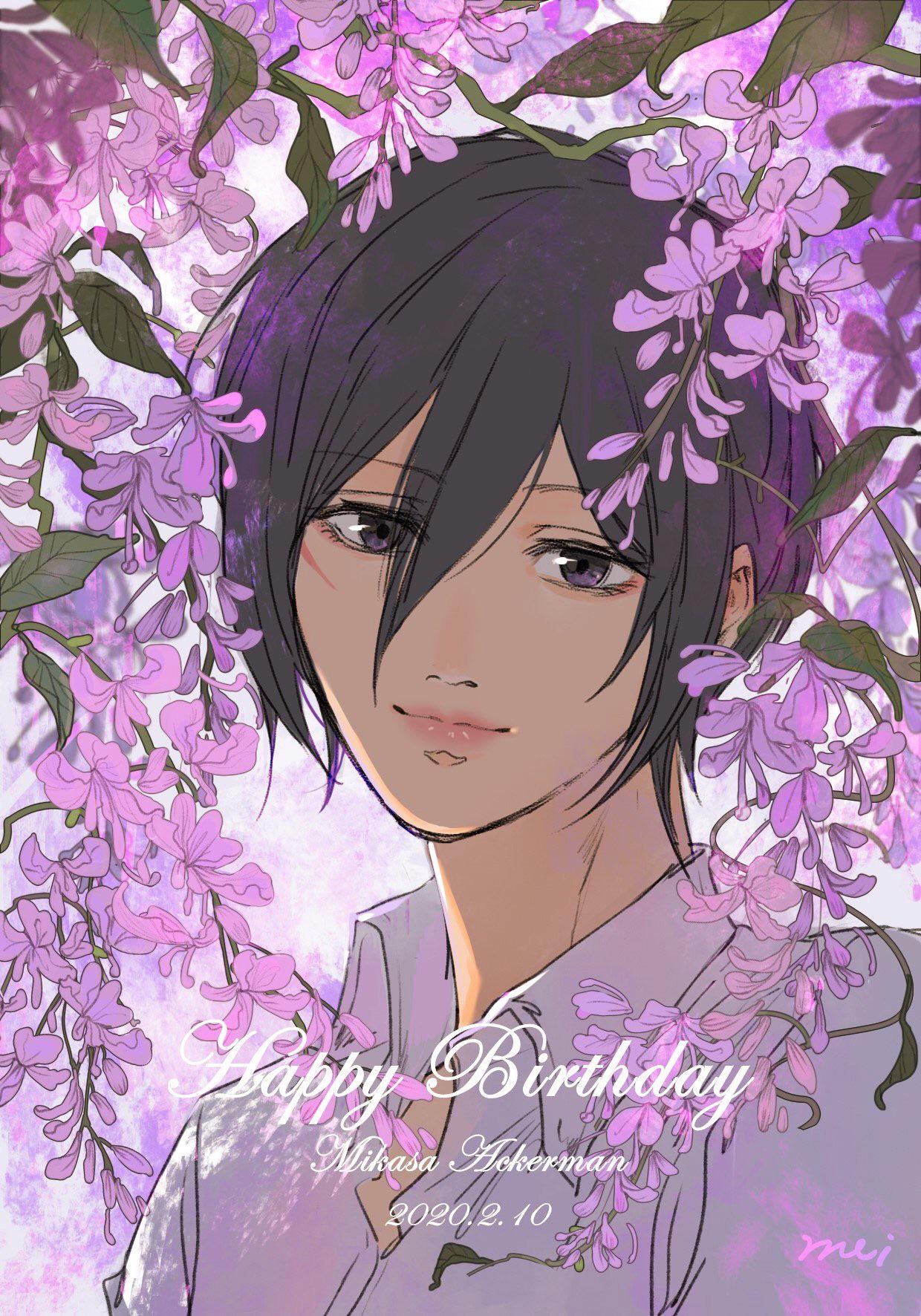 Floral Mikasa by mnine5 r/Mikasa