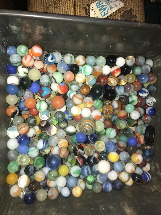 Grabbed up a big batch of marbles from a sale. Still learning but lots
