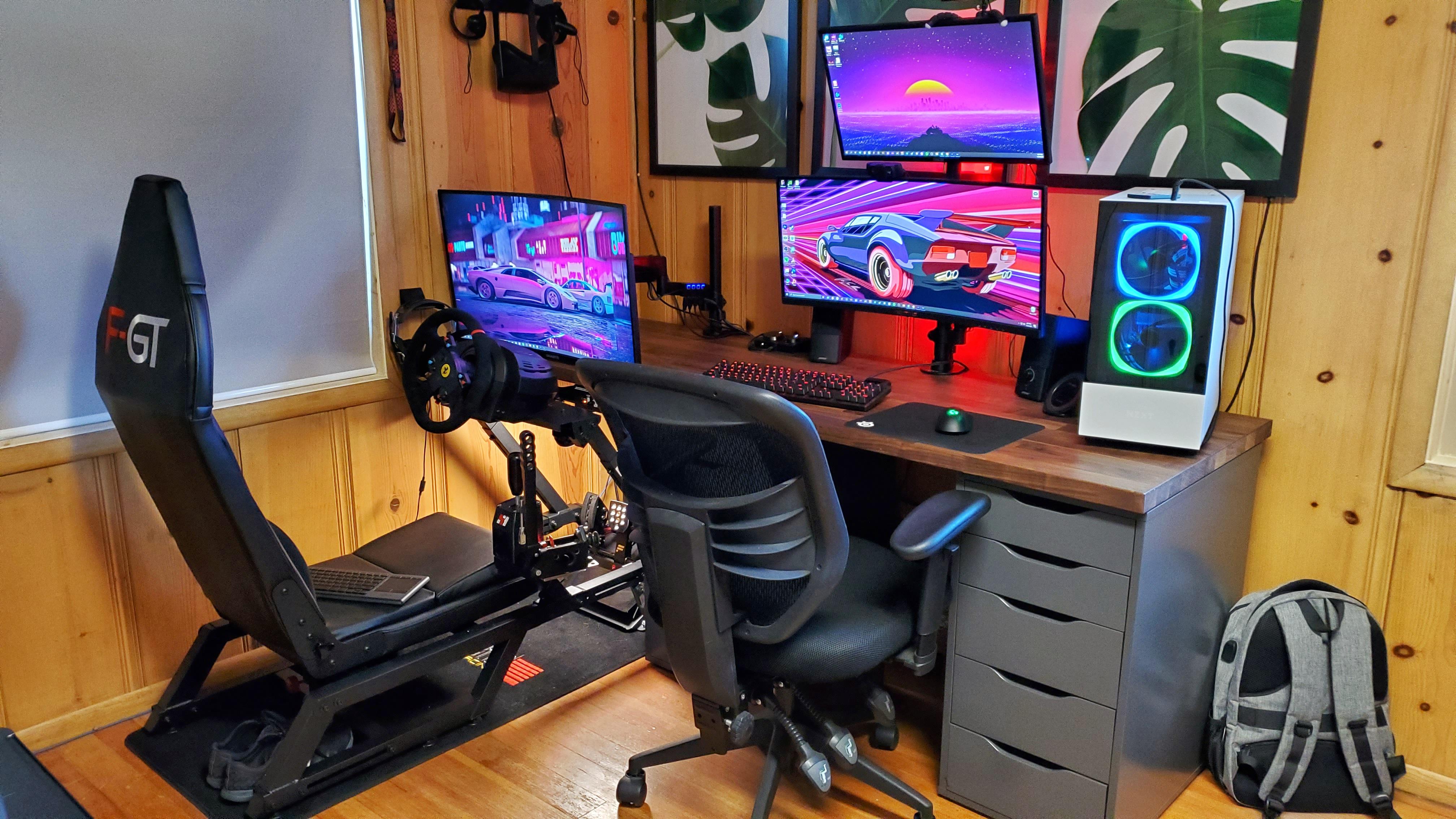 Finally added a Sim Rig to my Battlestation r/simracing