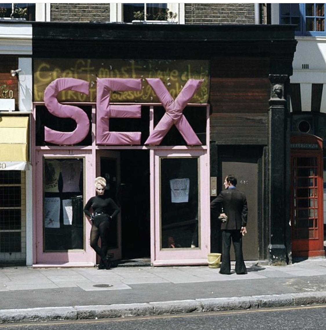 ‘Sex’ Kings Road 1976: Vivienne Westwood & Malcolm McLaren’s shop an