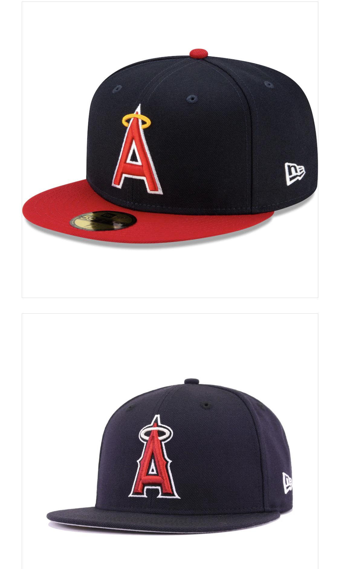 Are either of these Angels hats commonly available at Lids around LA