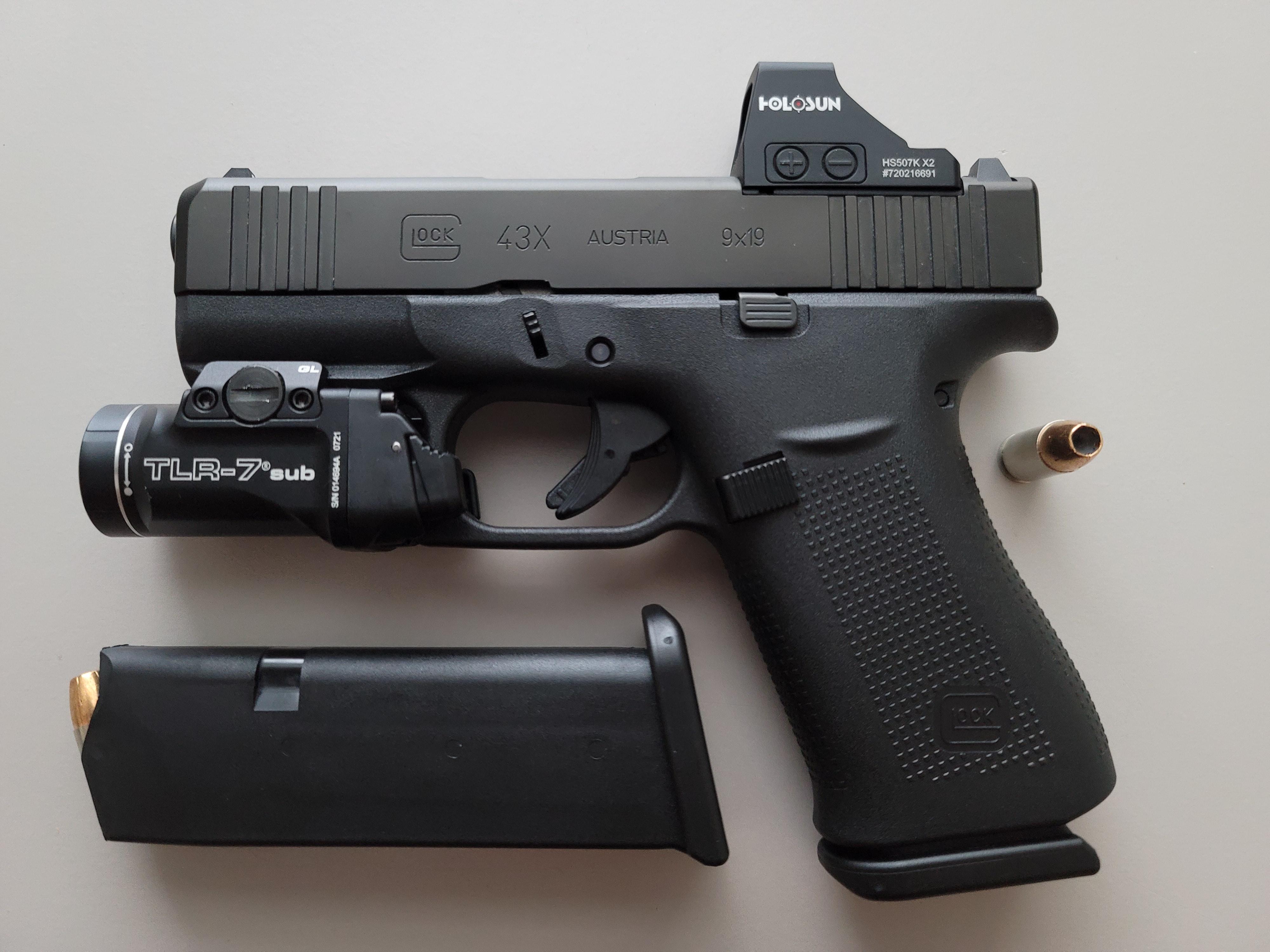 Glock 43x MOS Small changes r/Glocks