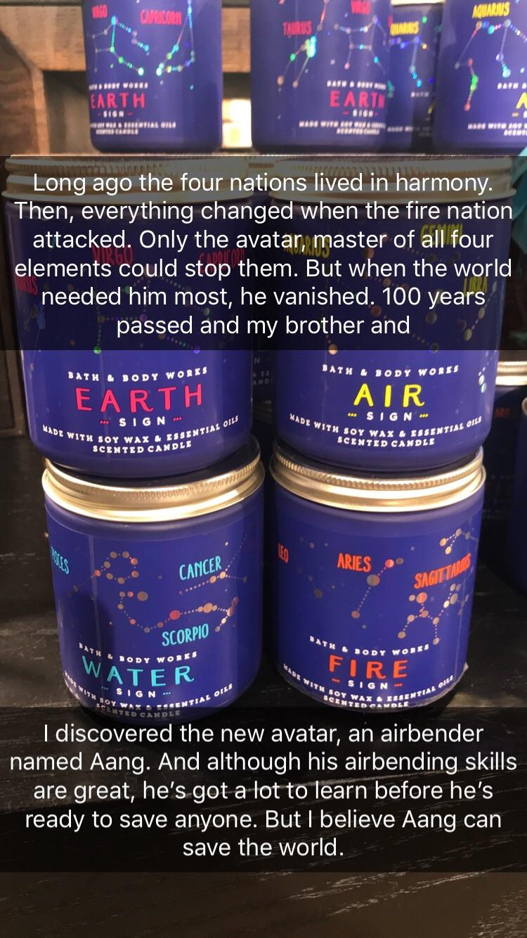 Saw these candles at Bath and Body Works and I had to do it r