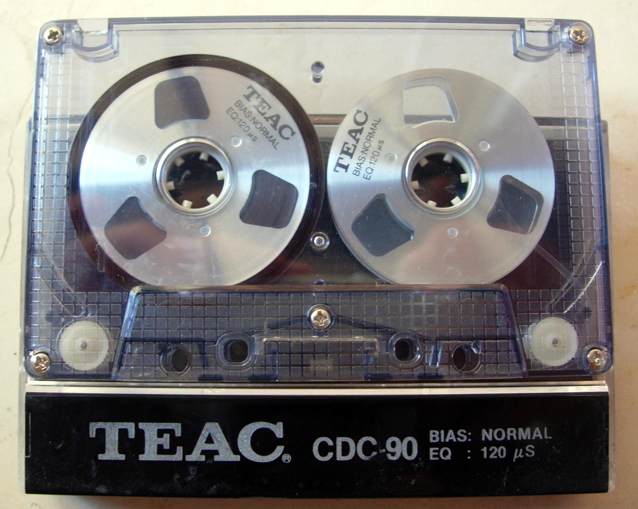 TEAC CDC90 Metal Reel To Reel USED Cassette FOR SALE or TRADE r