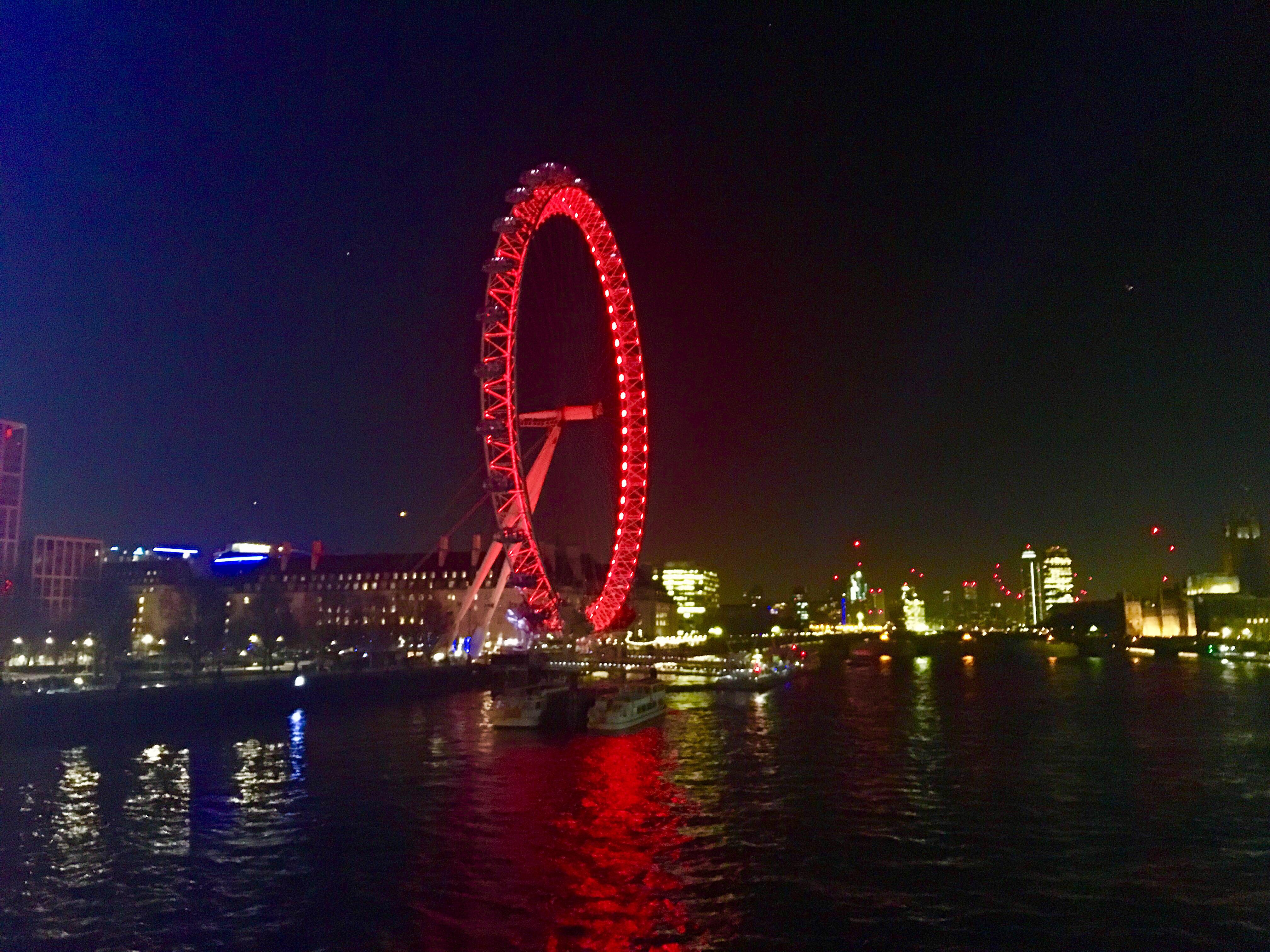 London Eye at midnight r/london