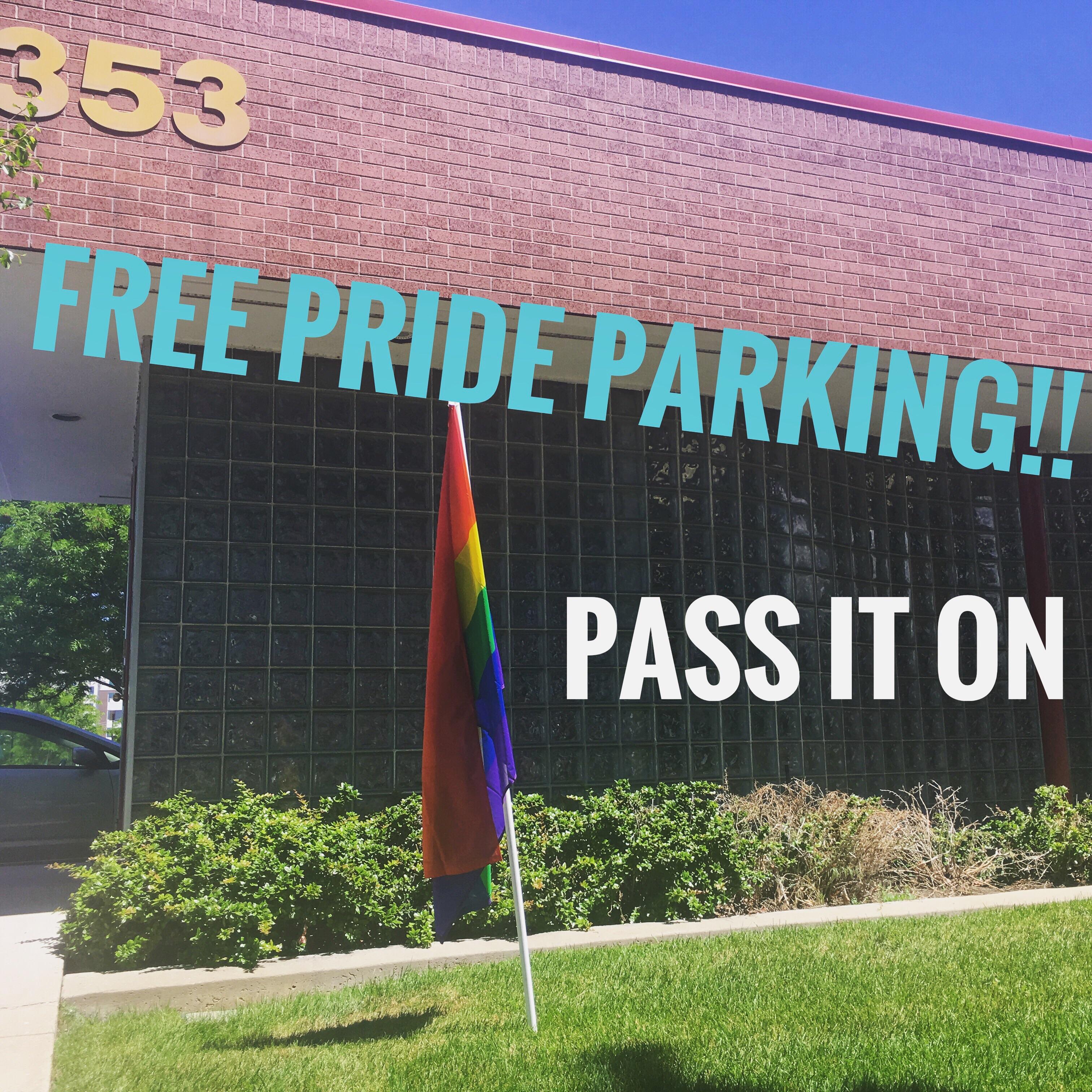 Free Parking For Pride Festival r/Utah