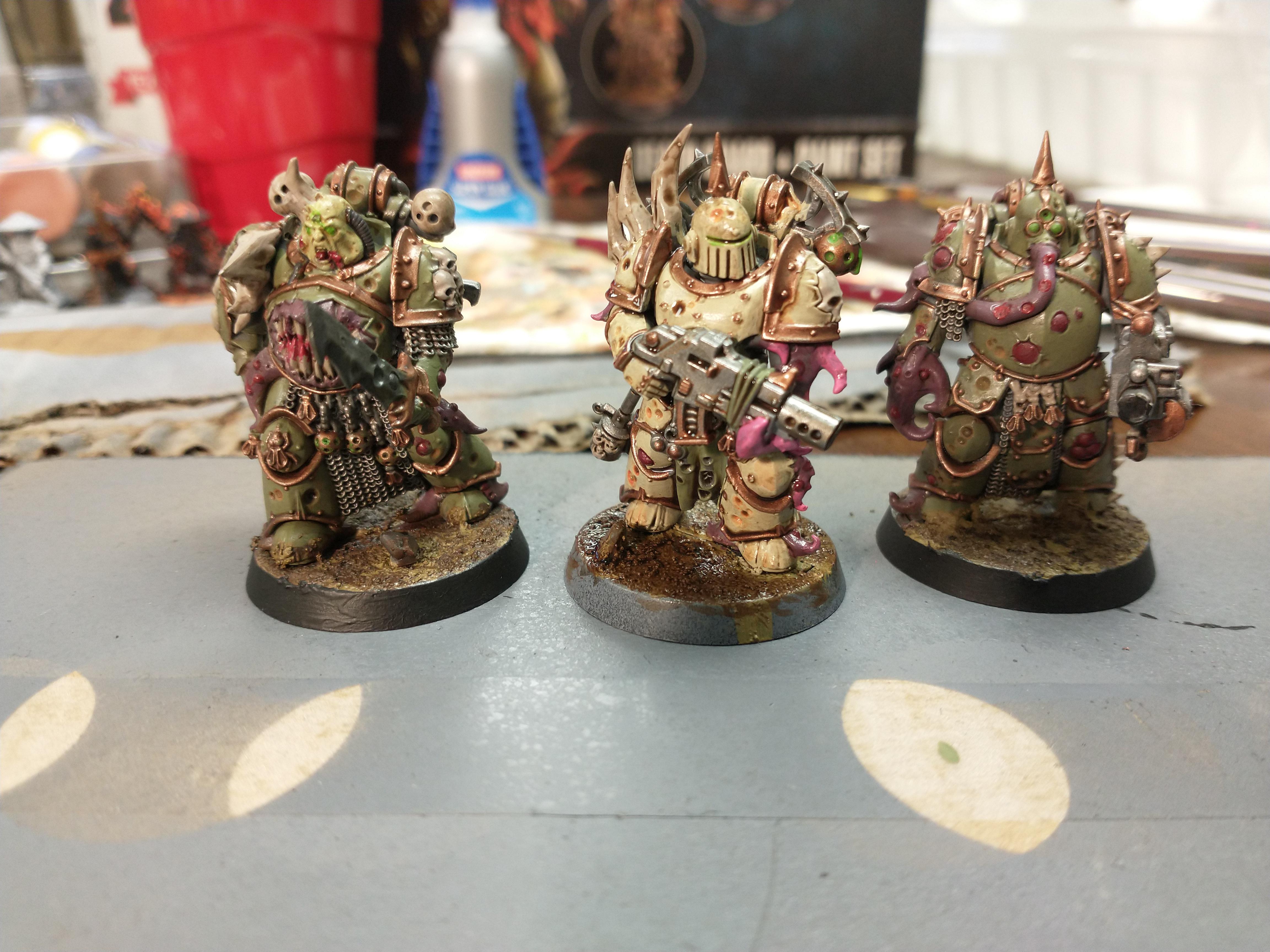 My first ever try at painting 40k Death Guard! feedback, tips, and