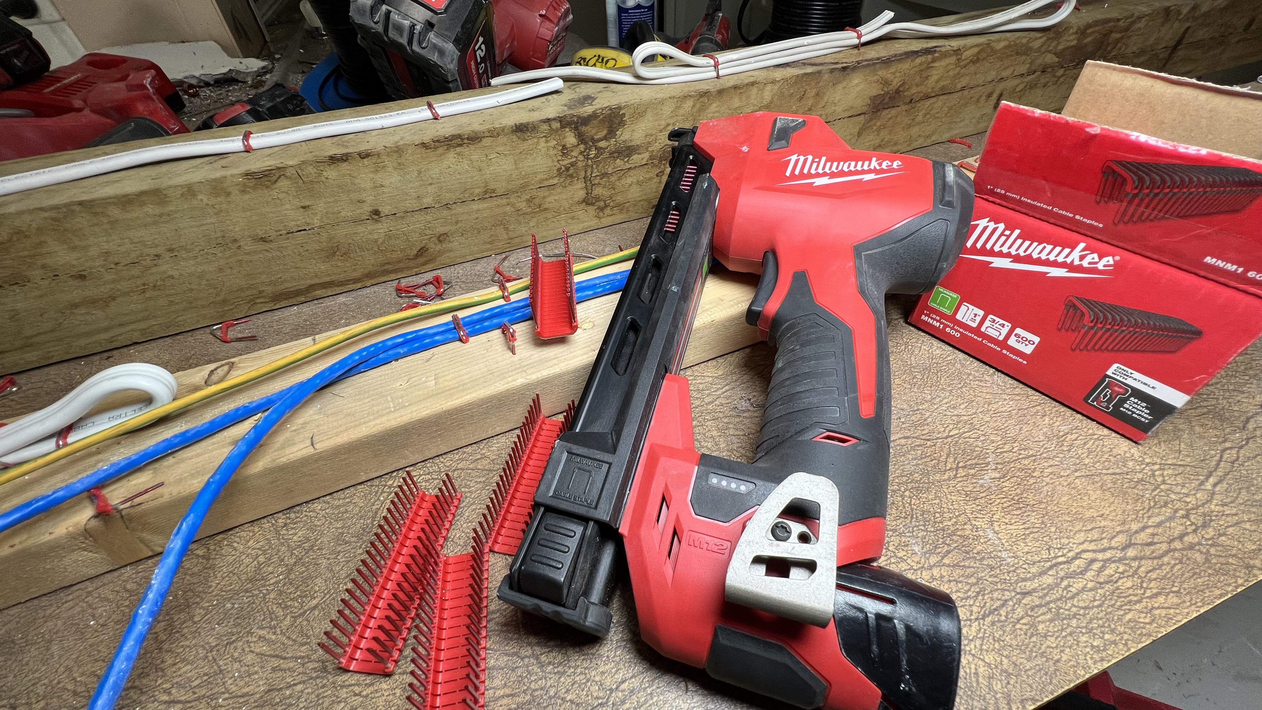 Who’s used the m12 cable stapler.I just used it and trialed it out on a