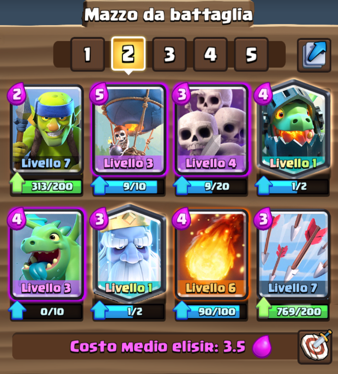 My deck arena 7, what do you think? Any tips? r/ClashRoyale