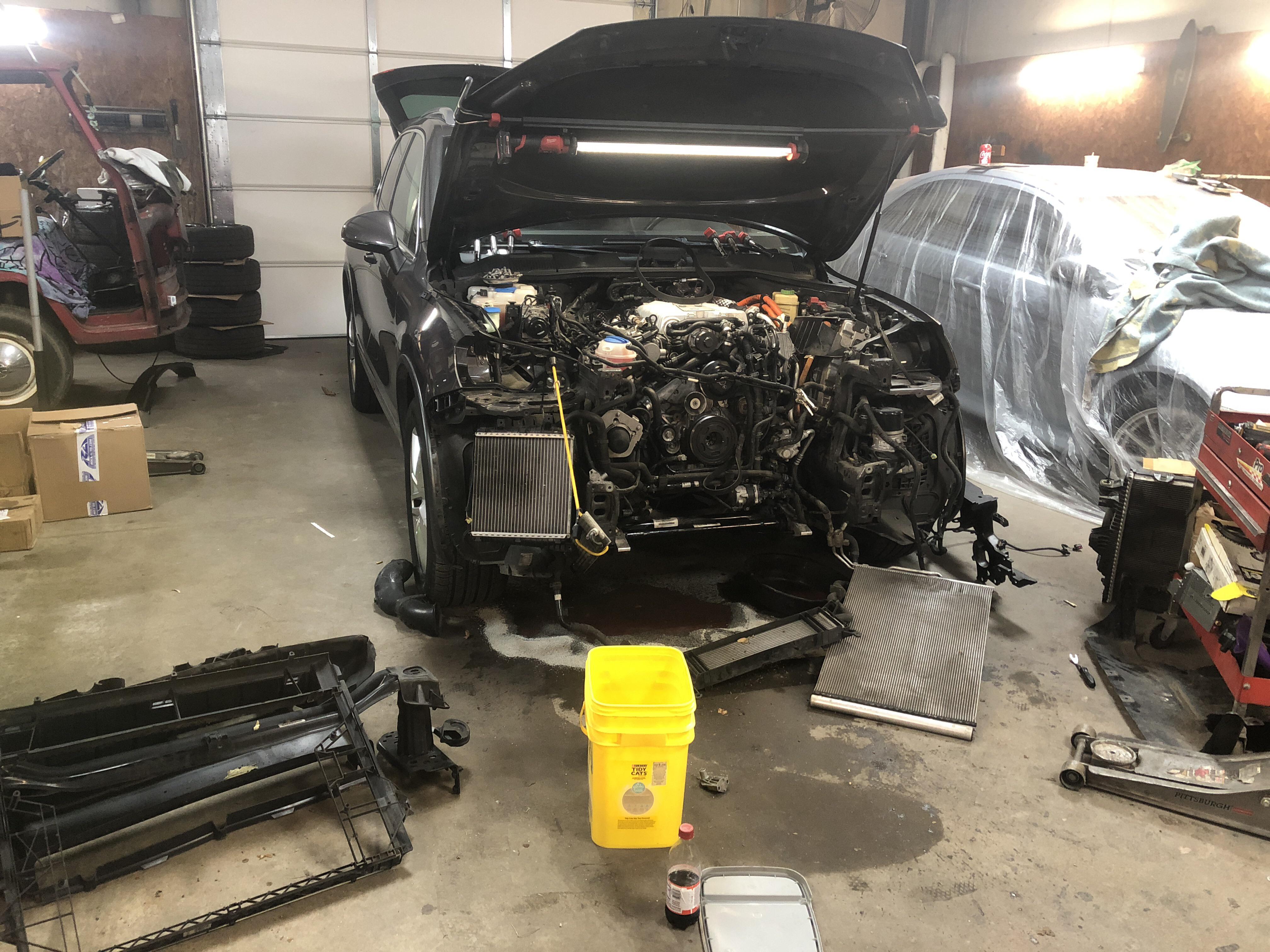 Secondary air port cleaning with no special tool takes quite a lot more