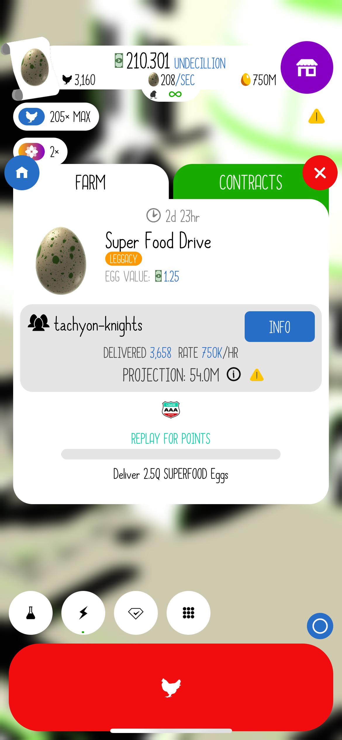 [Super Food Drive][tachyonknights] As a Tachyon Knight you’re expected