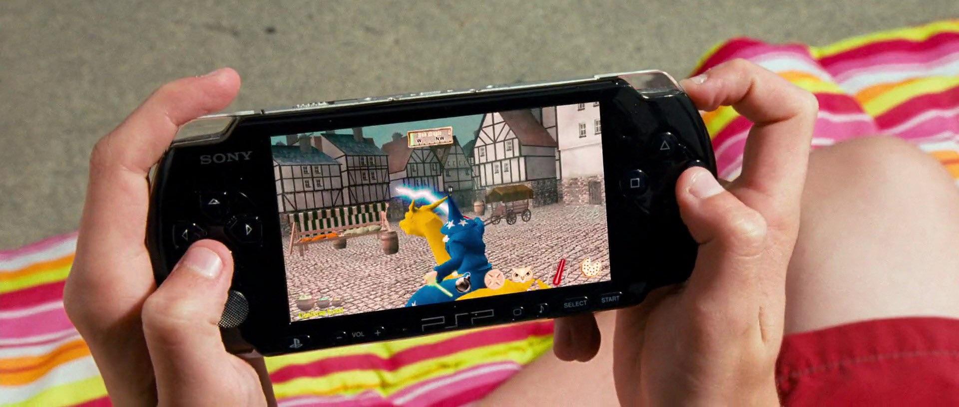 What’s your favourite example of a psp being shown in a movie or tv