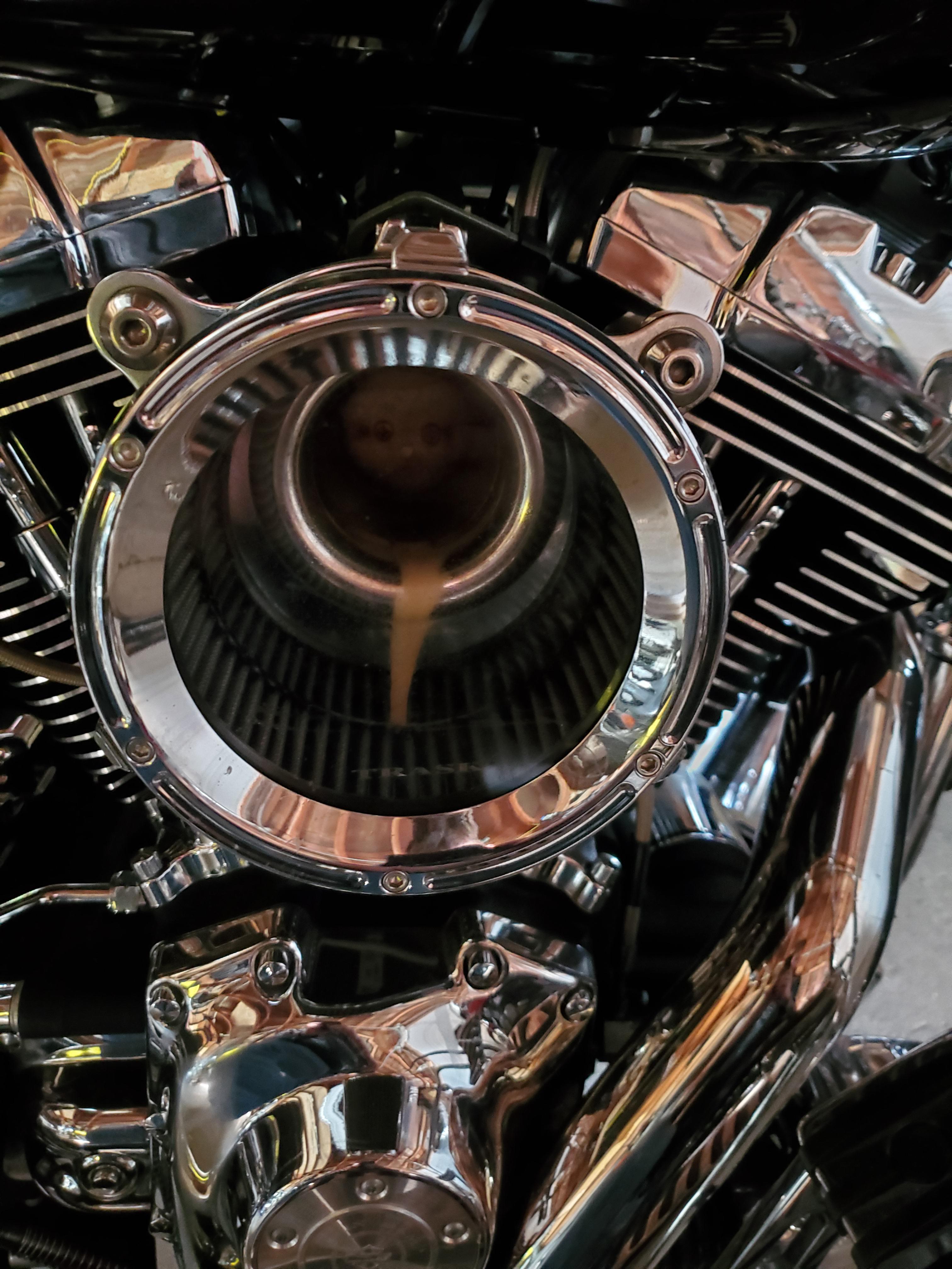 Intake weeping oil after long ride. Oil changed 300miles ago. What