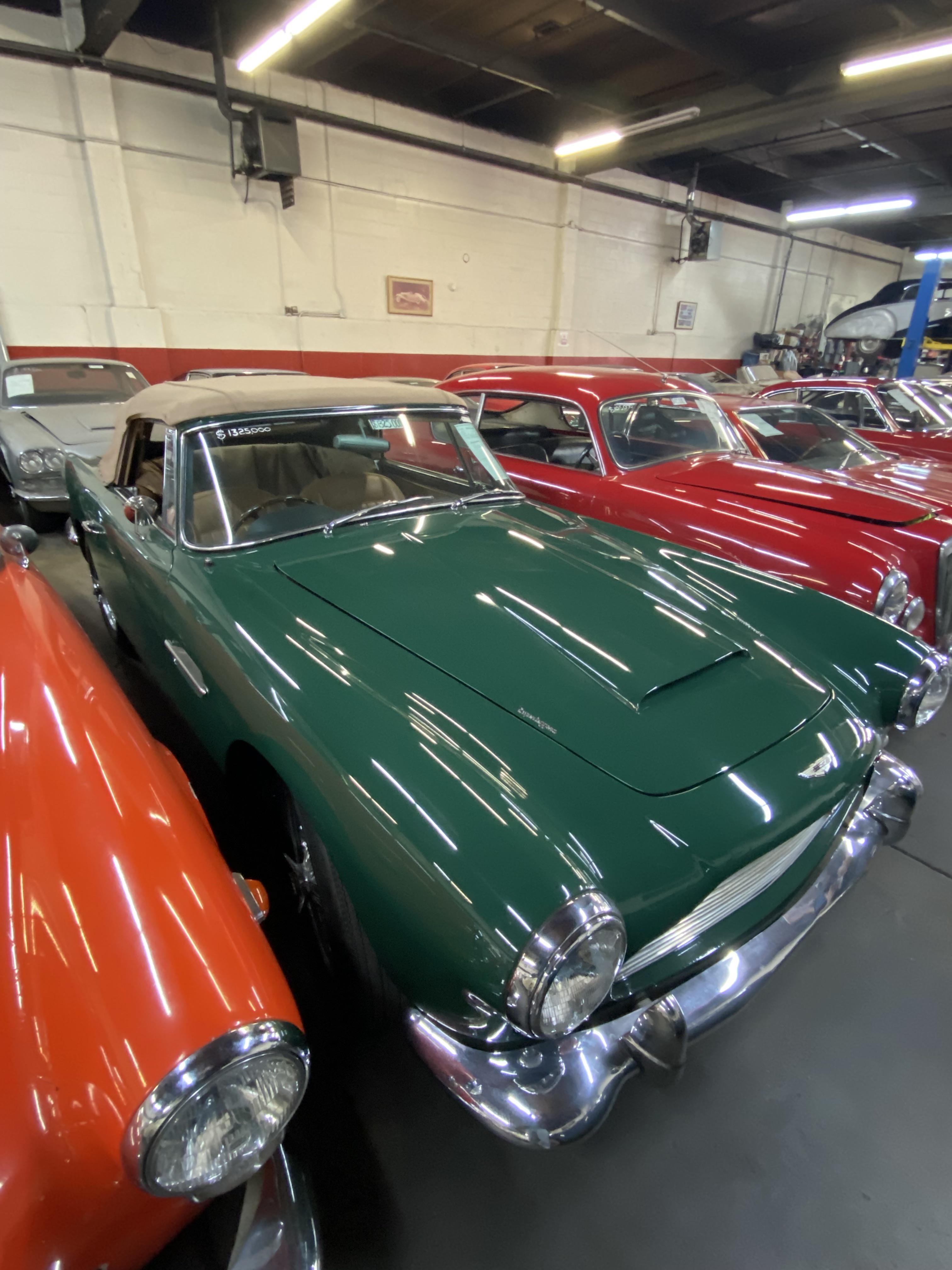 local exotic dealership is selling this DB4 with 7k miles for