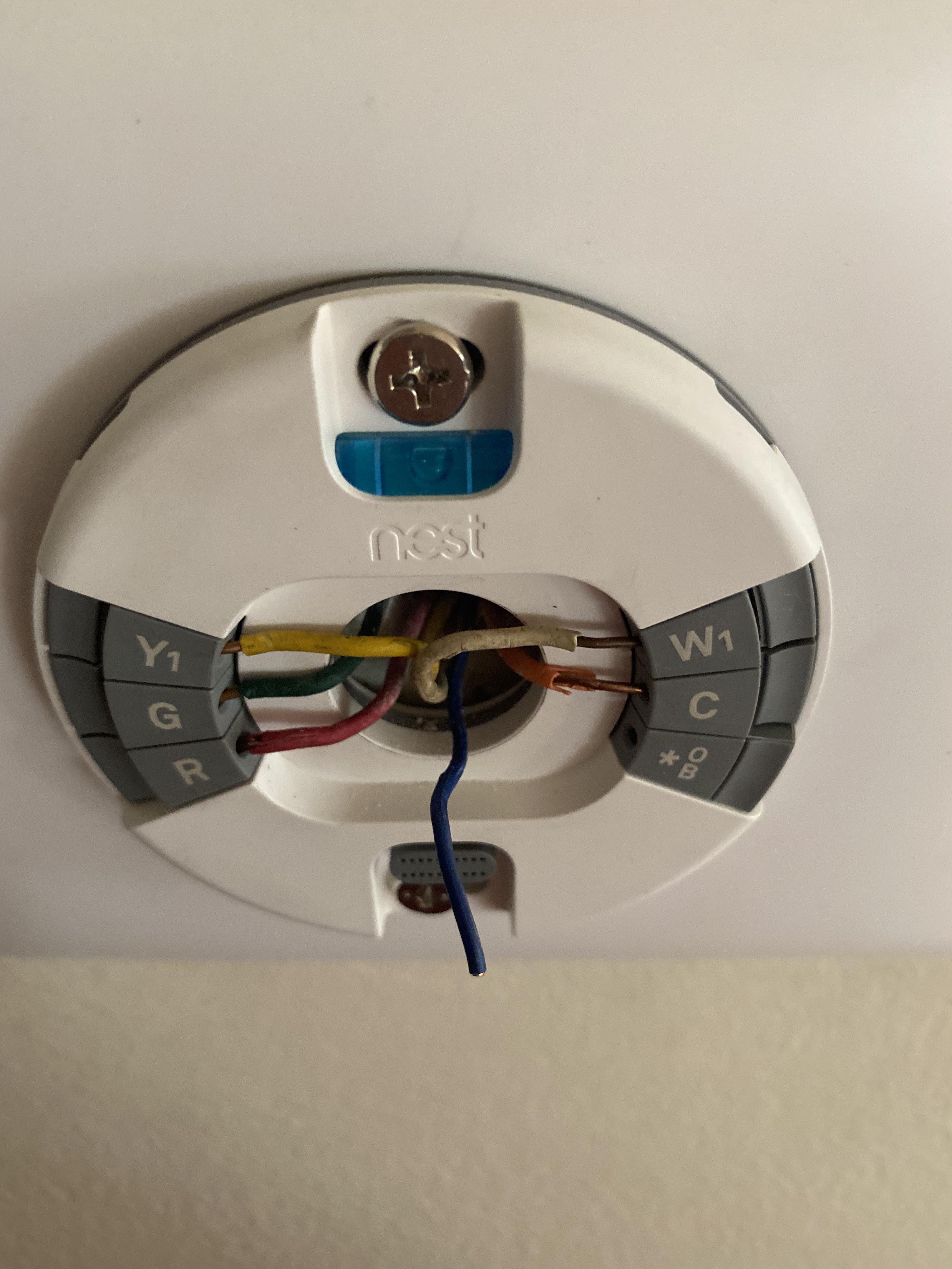 E195 error, the Nest is not getting enough power. Can i use the blue