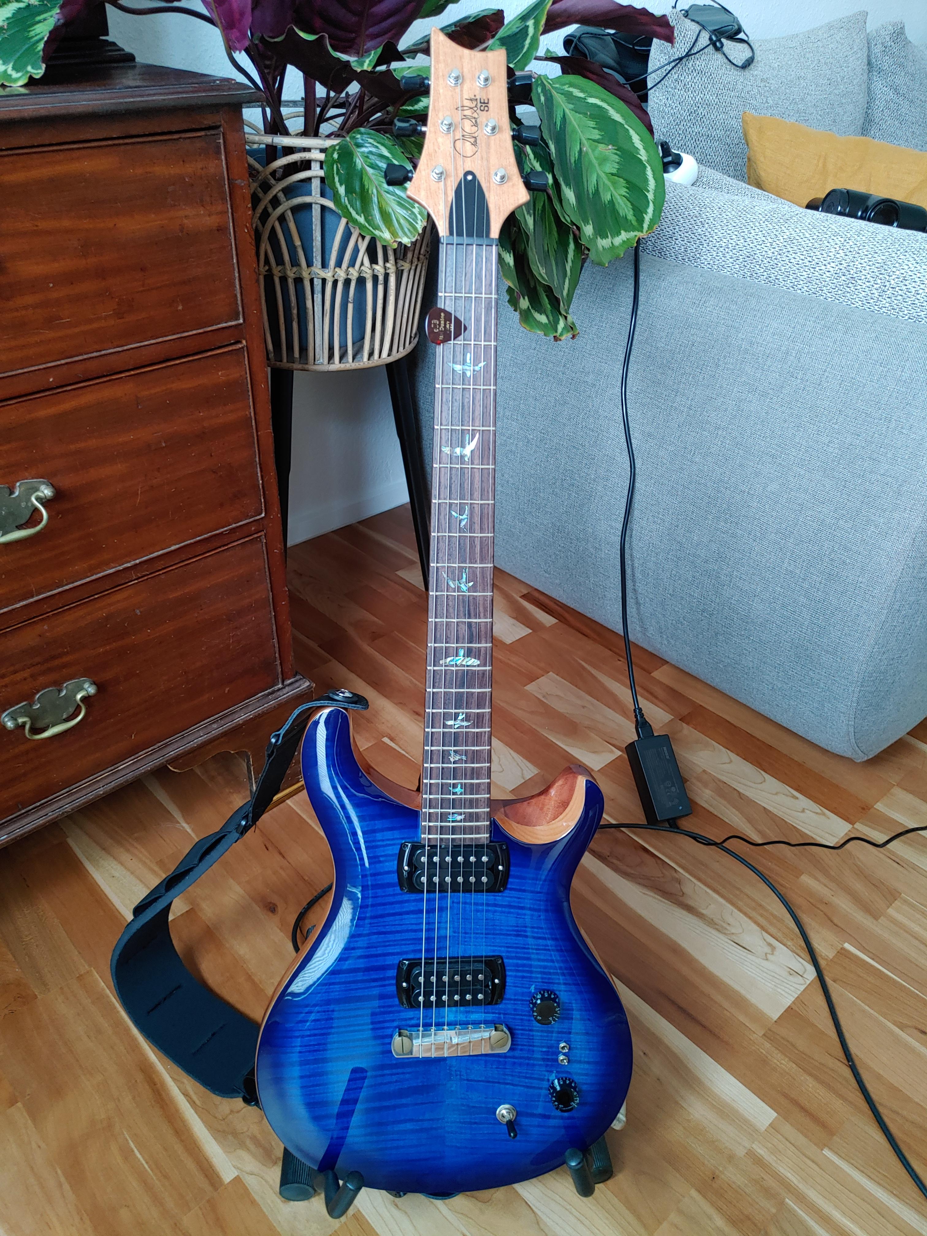 PRS SE Pauls Guitar faded blue burst r/PRSGuitars