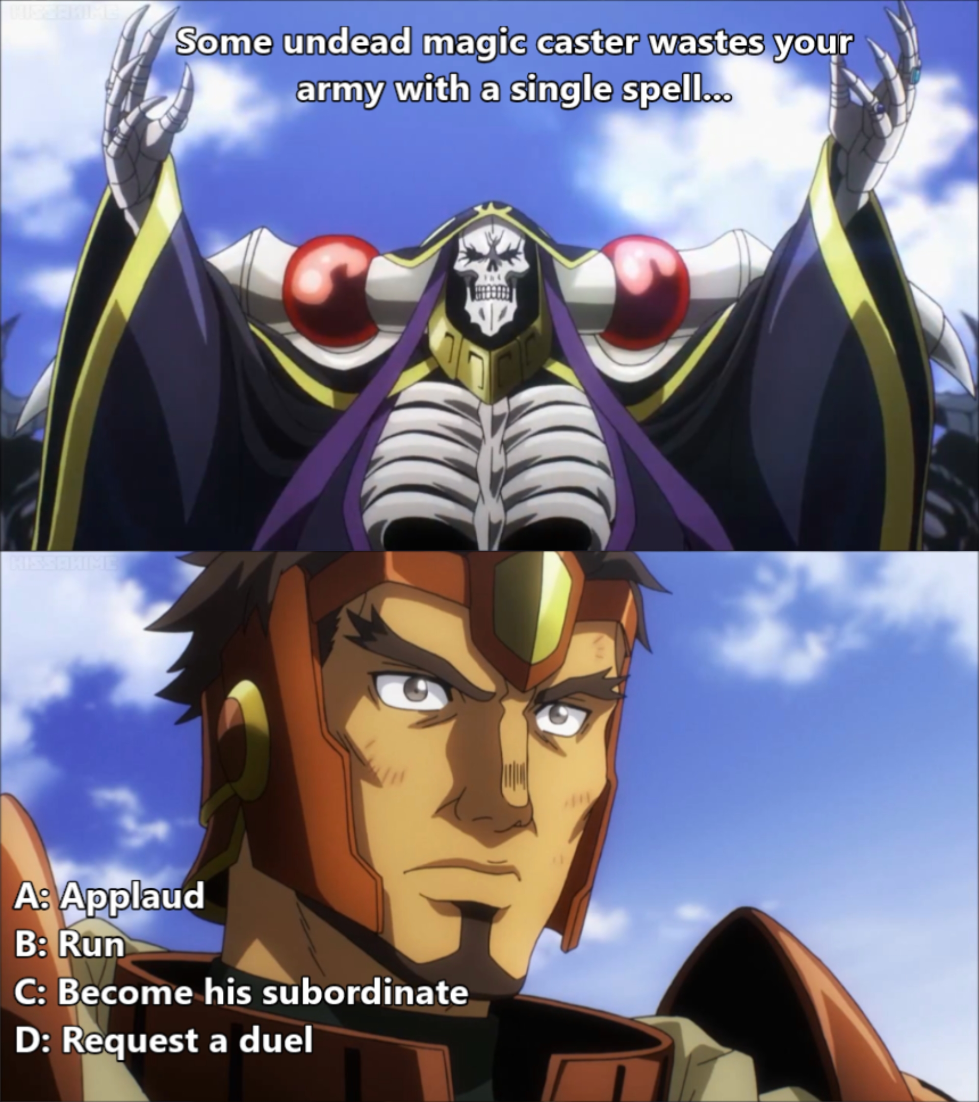 What to do? overlord