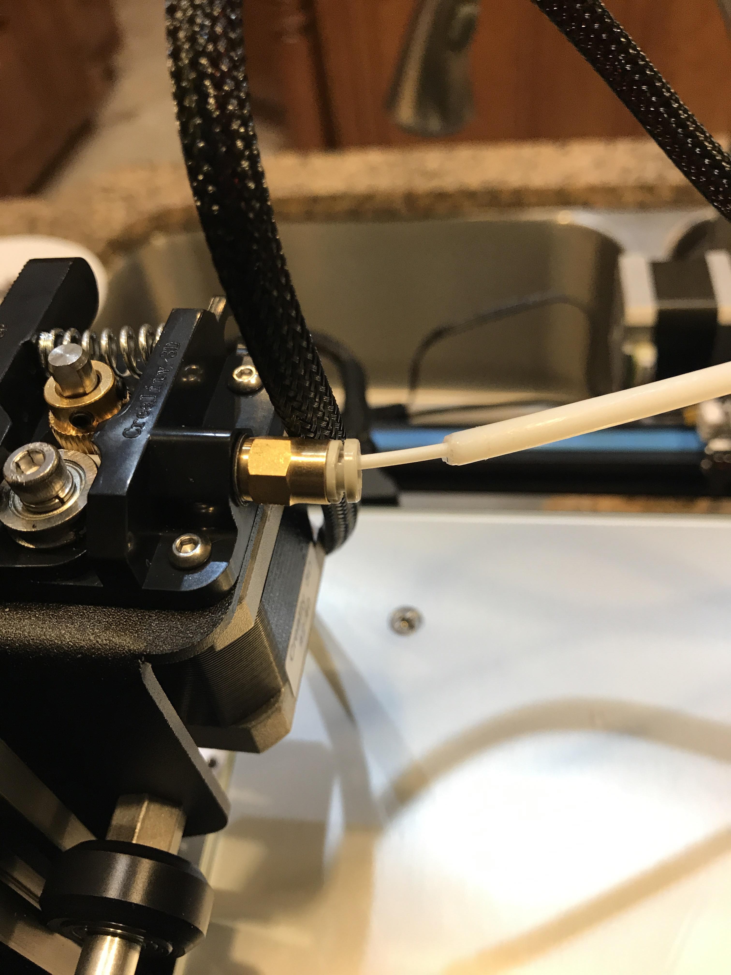 The tube keeps falling out, what should I do? r/CR10