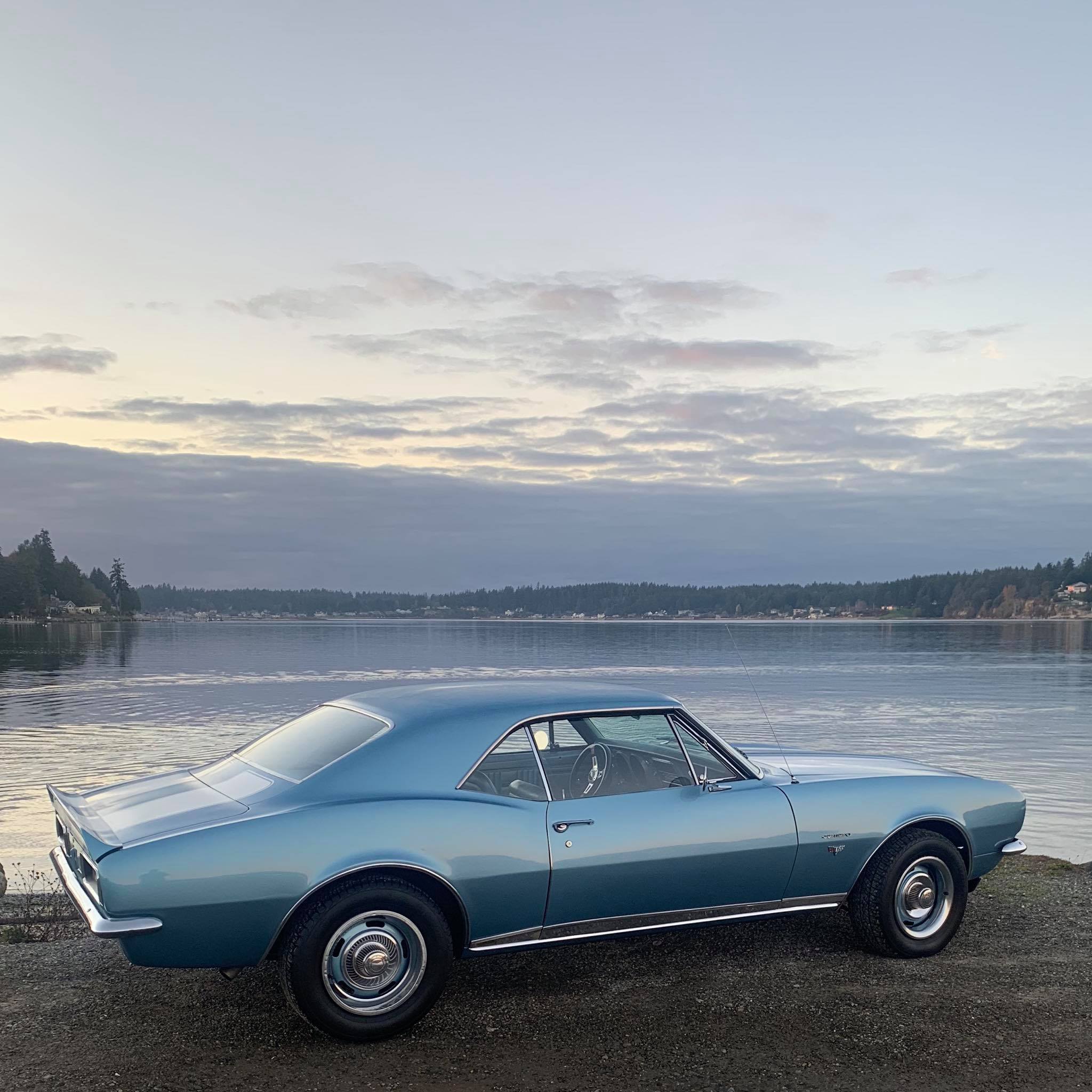 1967 camaro nantucket blue r/classiccars