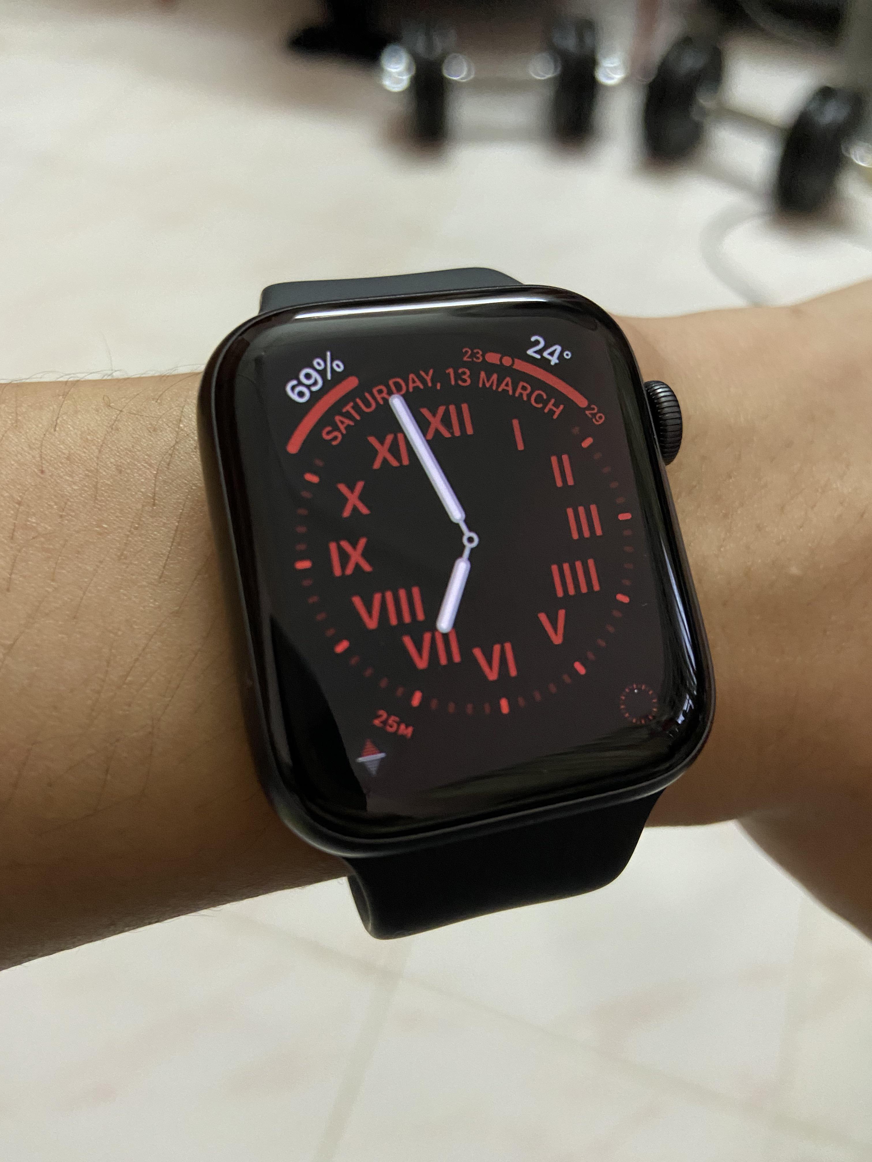 Bought my first ever Apple watch S6. I love it a lot and I use my phone